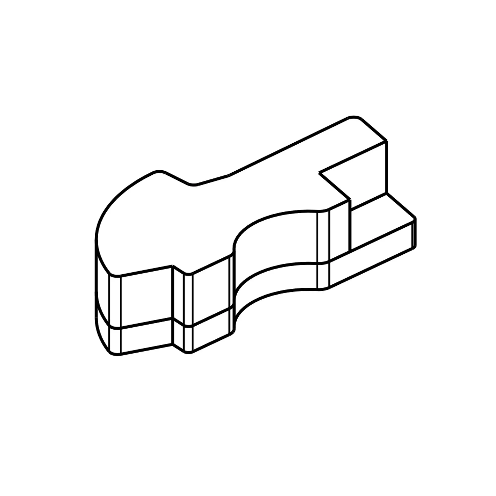 John Deere BSP to Floor Seal, Right Side - AL213967