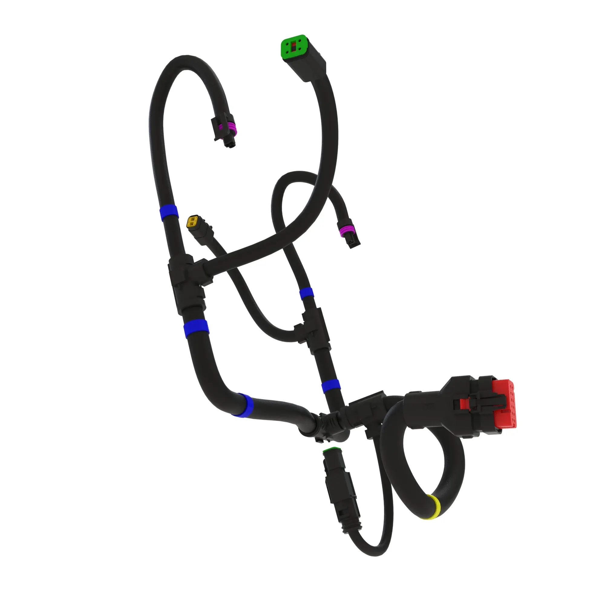 John Deere Hydrostatic Motor Wiring Harness - AT499758