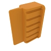 DEUTSCH DTM 12W WDGLOK ORANGE PLSTC
