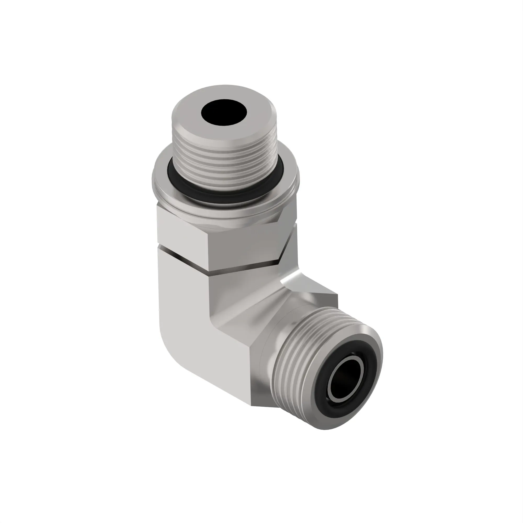 ELBOW FITTING, ORFS -06/M16 ISO 997