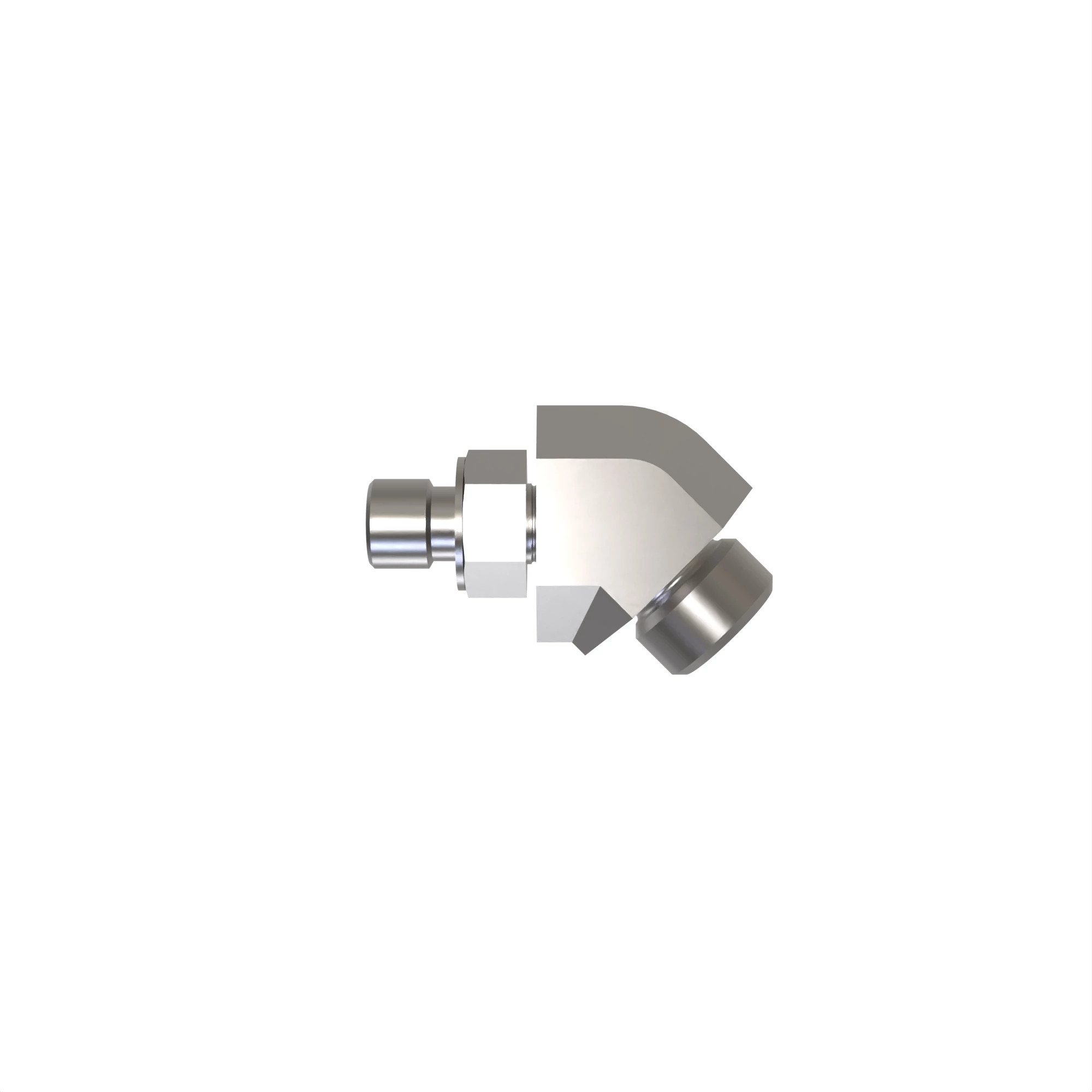 38H1564: 45 Degree Straight Thread Elbow Fitting | Shop.Deere.com