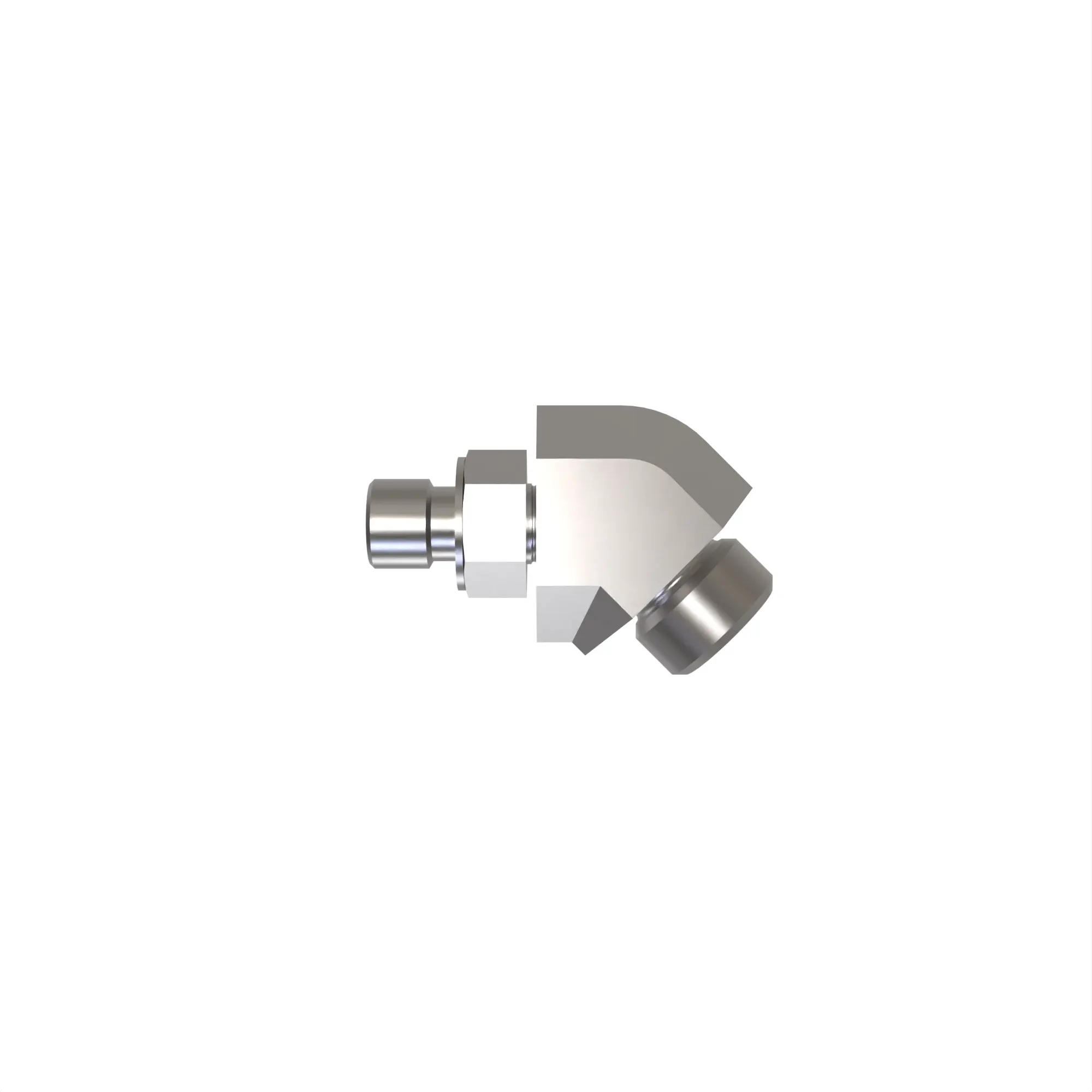 45 DEG STRAIGHT THREAD,O-RING FSF