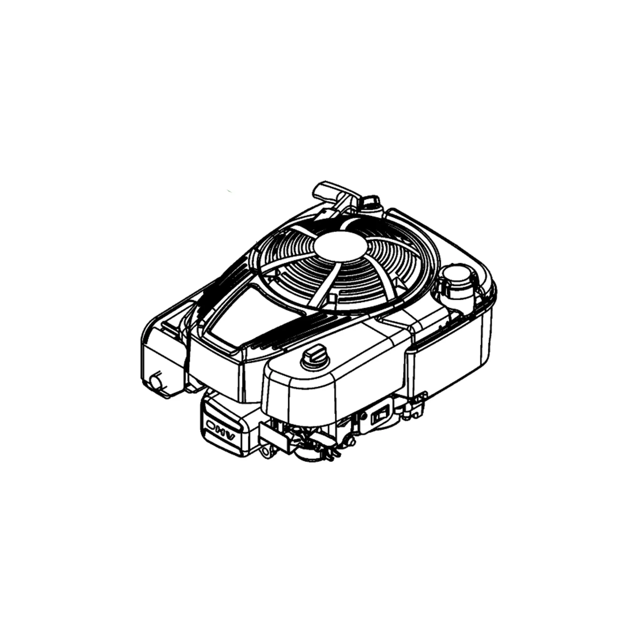 John Deere Gasoline Engine Assembly - MIA12342