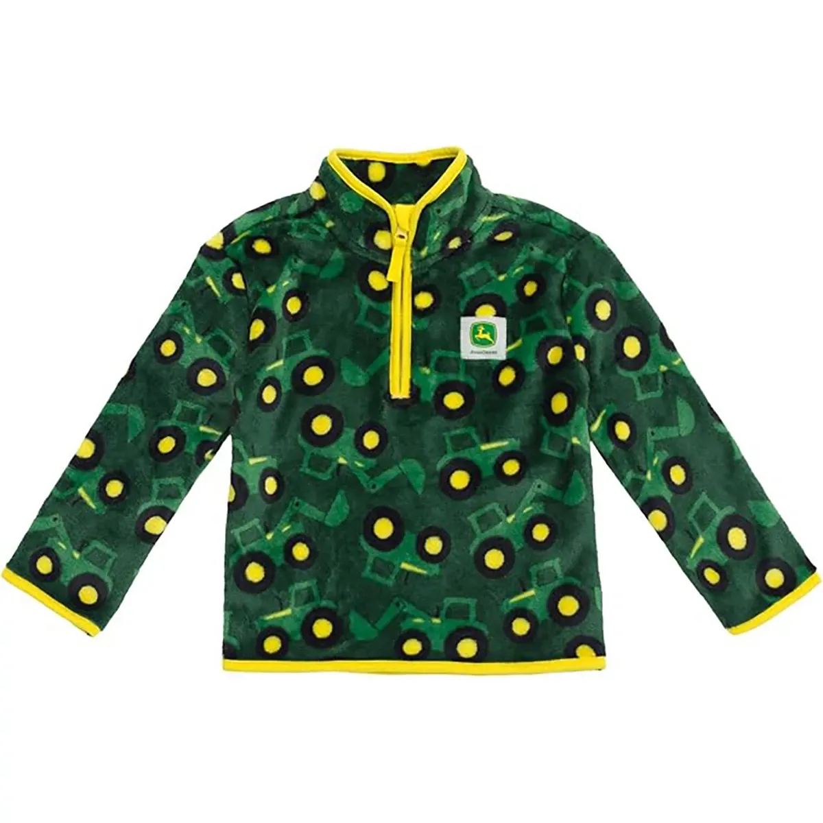 Toddler Tractors All Over Quarter Zip