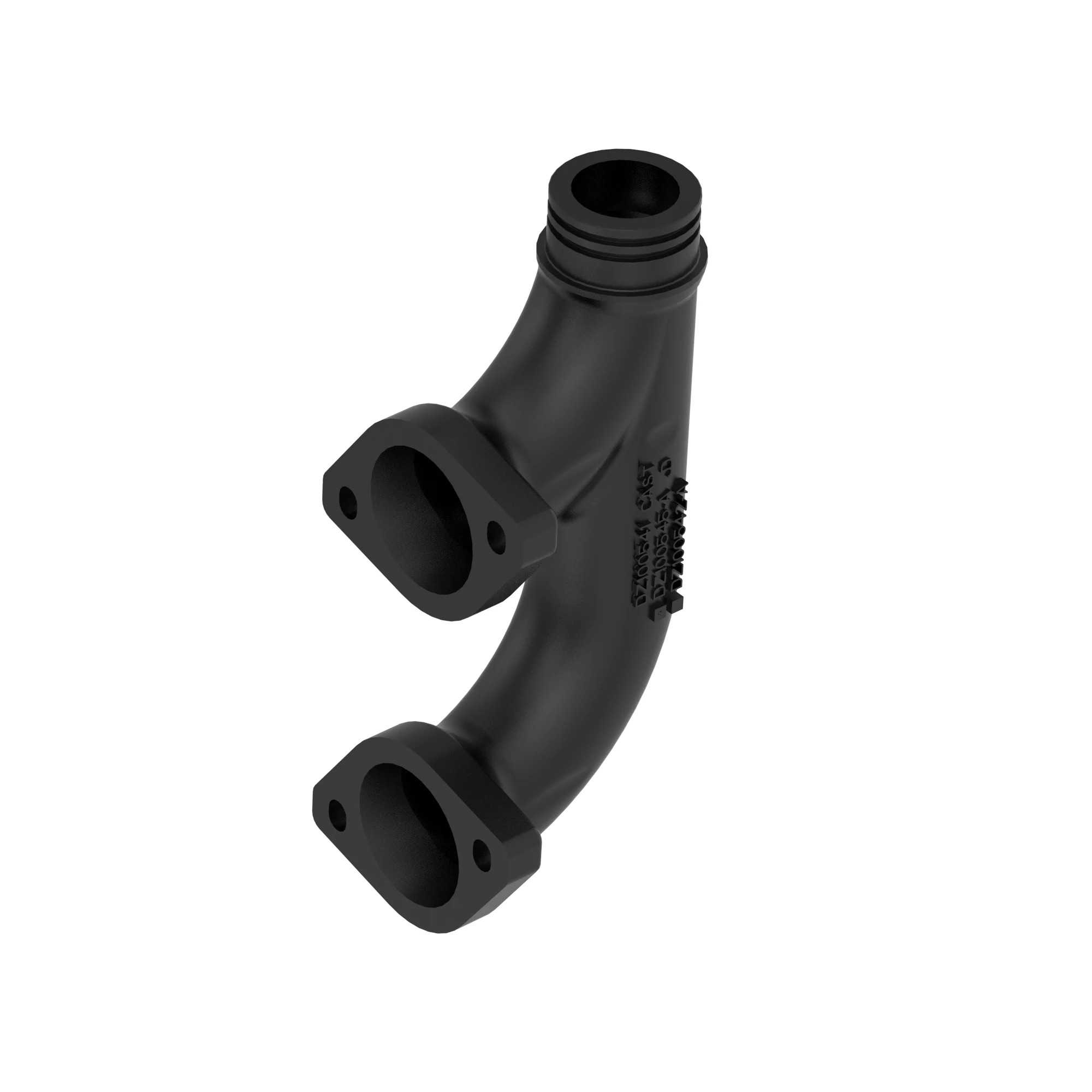 John Deere Front Half Exhaust Manifold - DZ100545