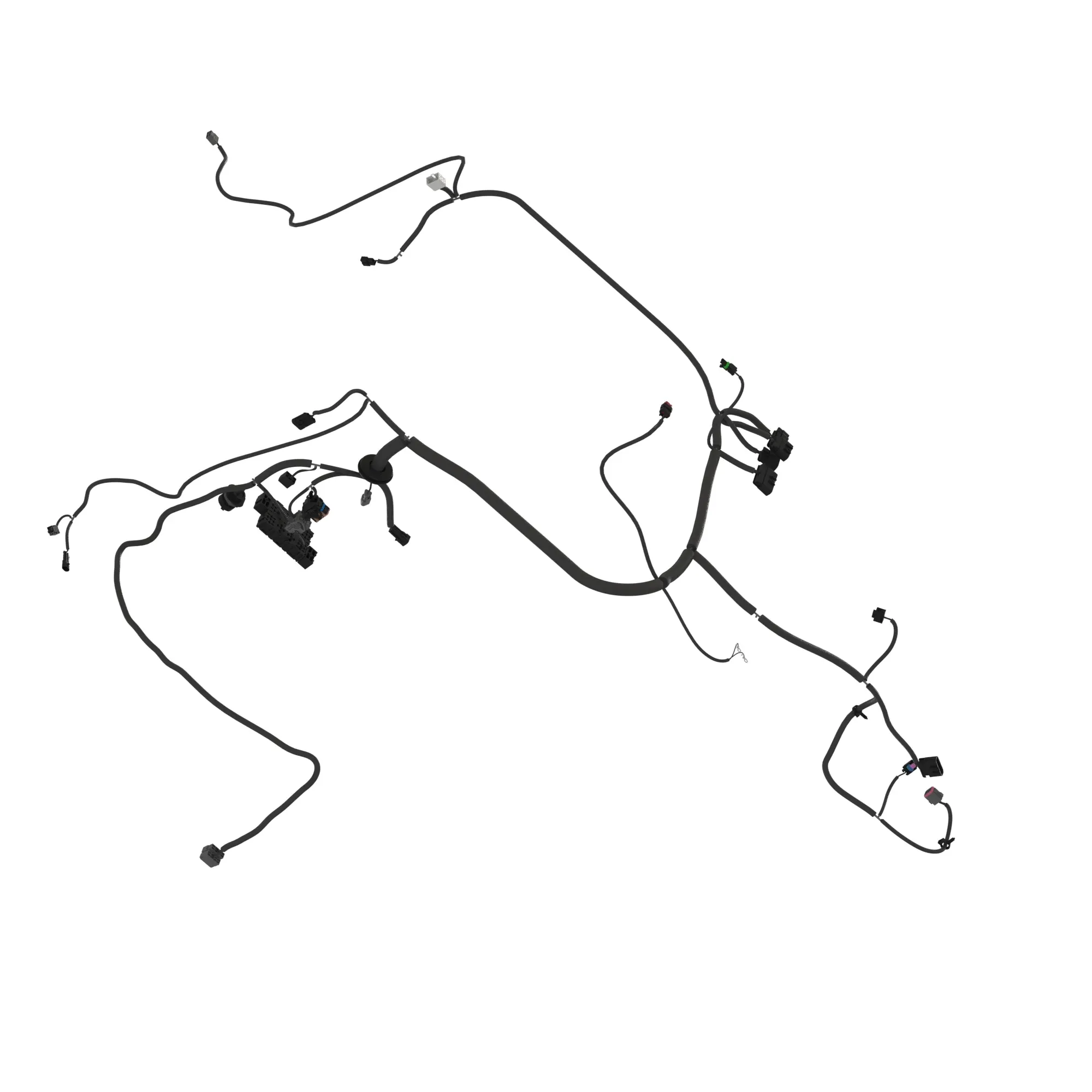 PTE, REAR, DRY CLUTCH, W/ HVAC