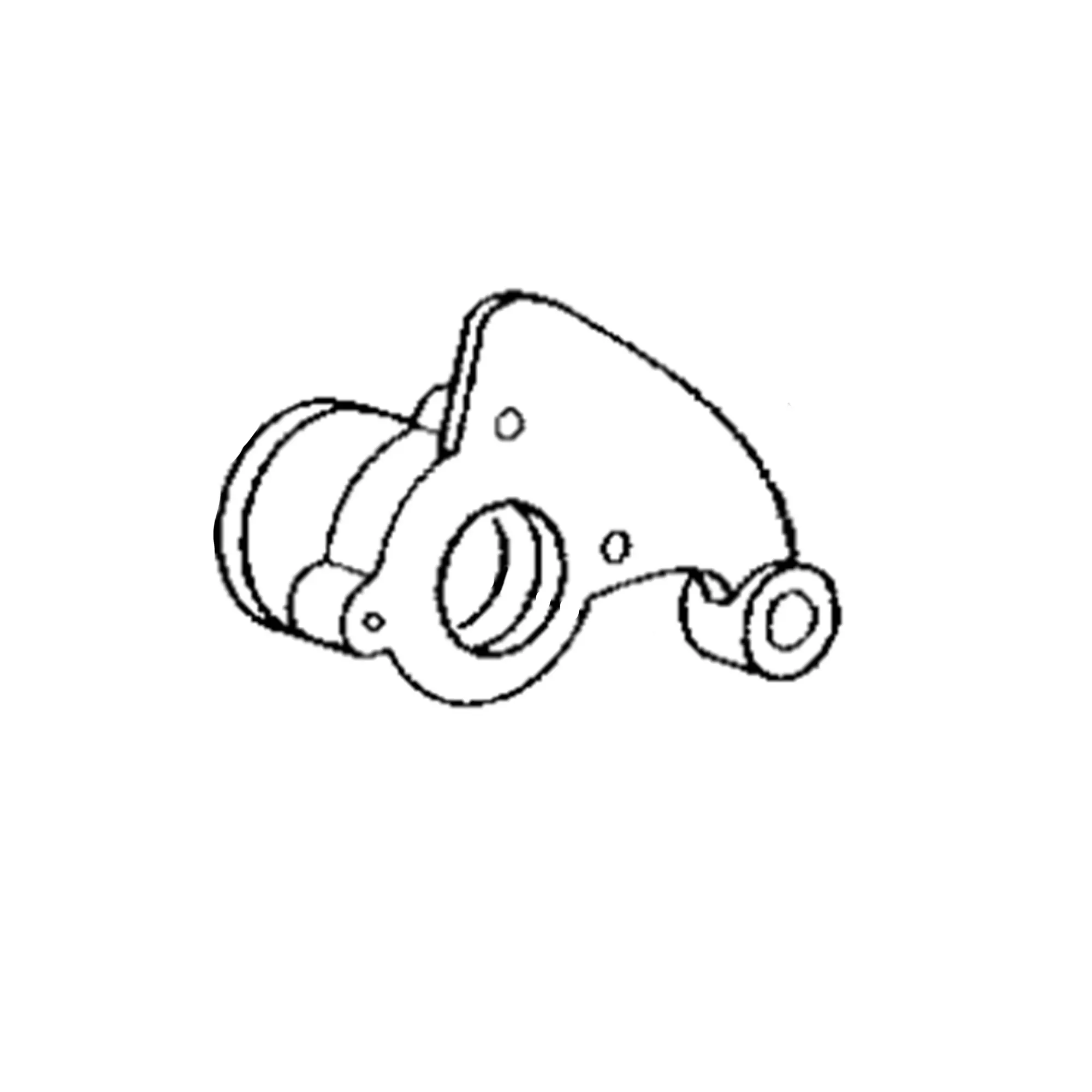 John Deere Housing with Bushing, Right Side - AMT5162