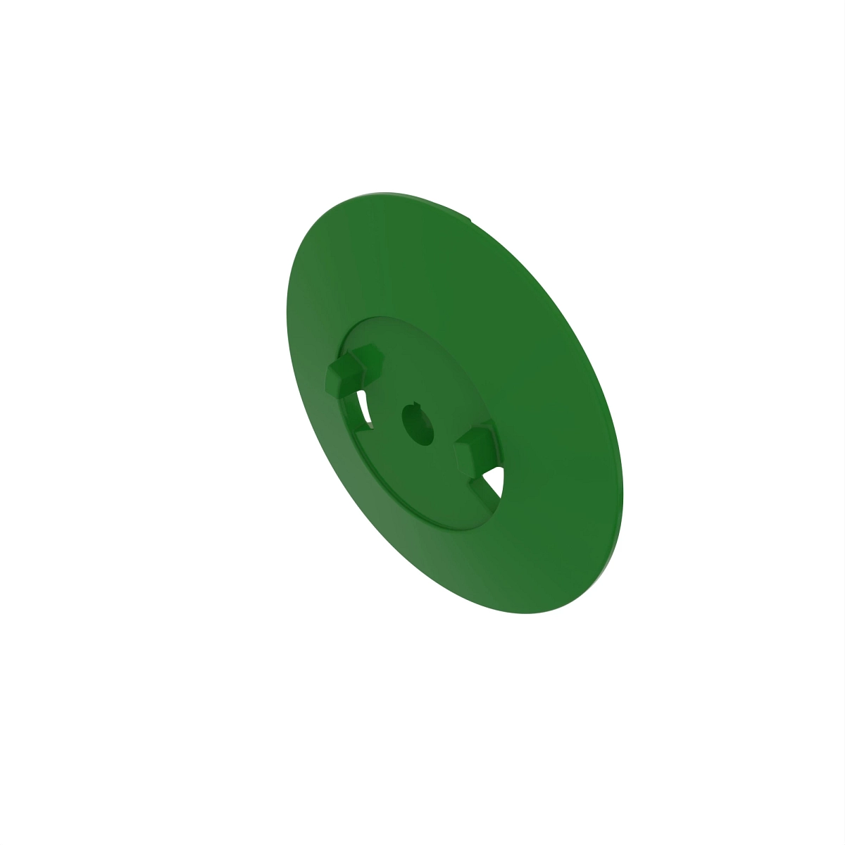 Disk Half Inside