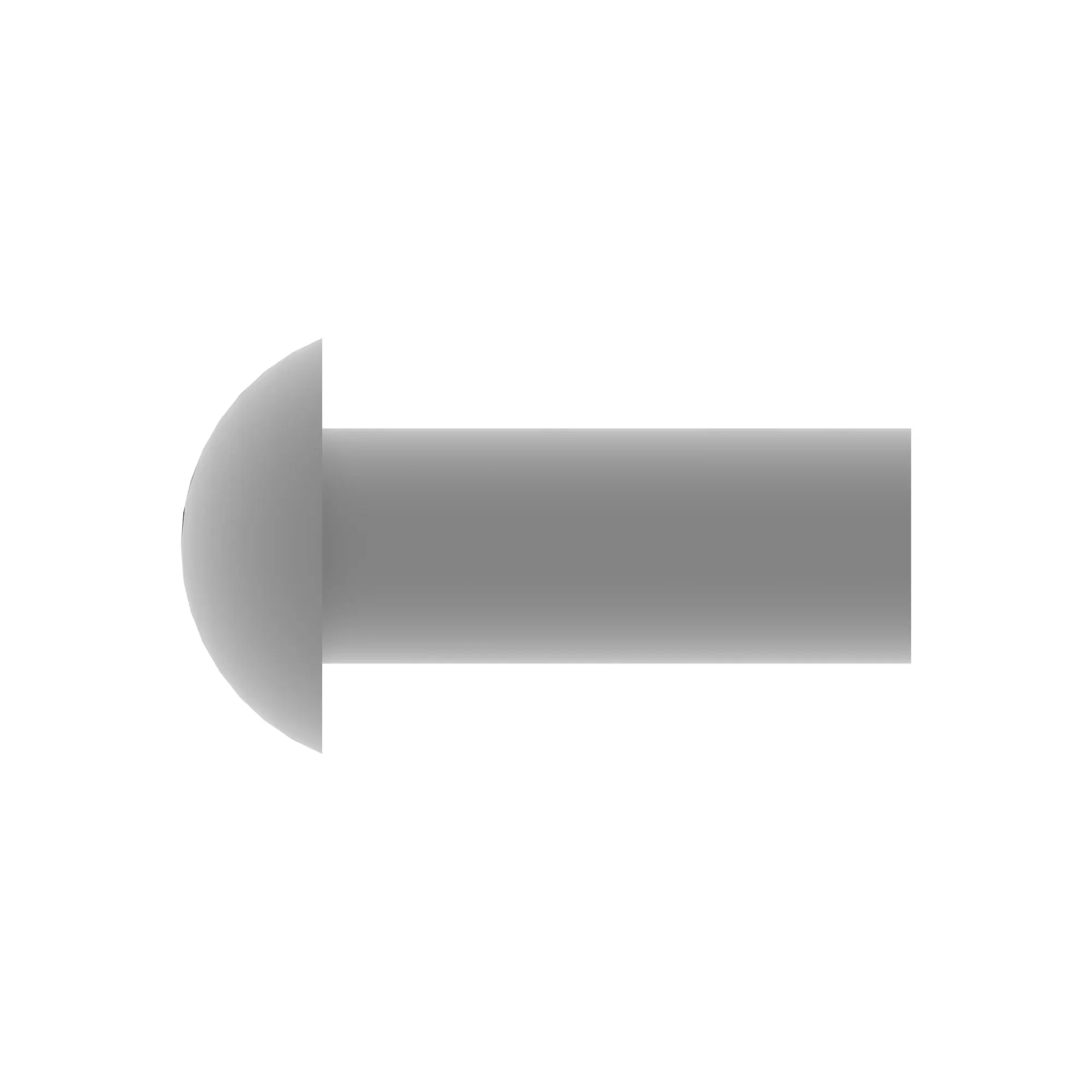 RIVET, SOLID, BUTTON HEAD