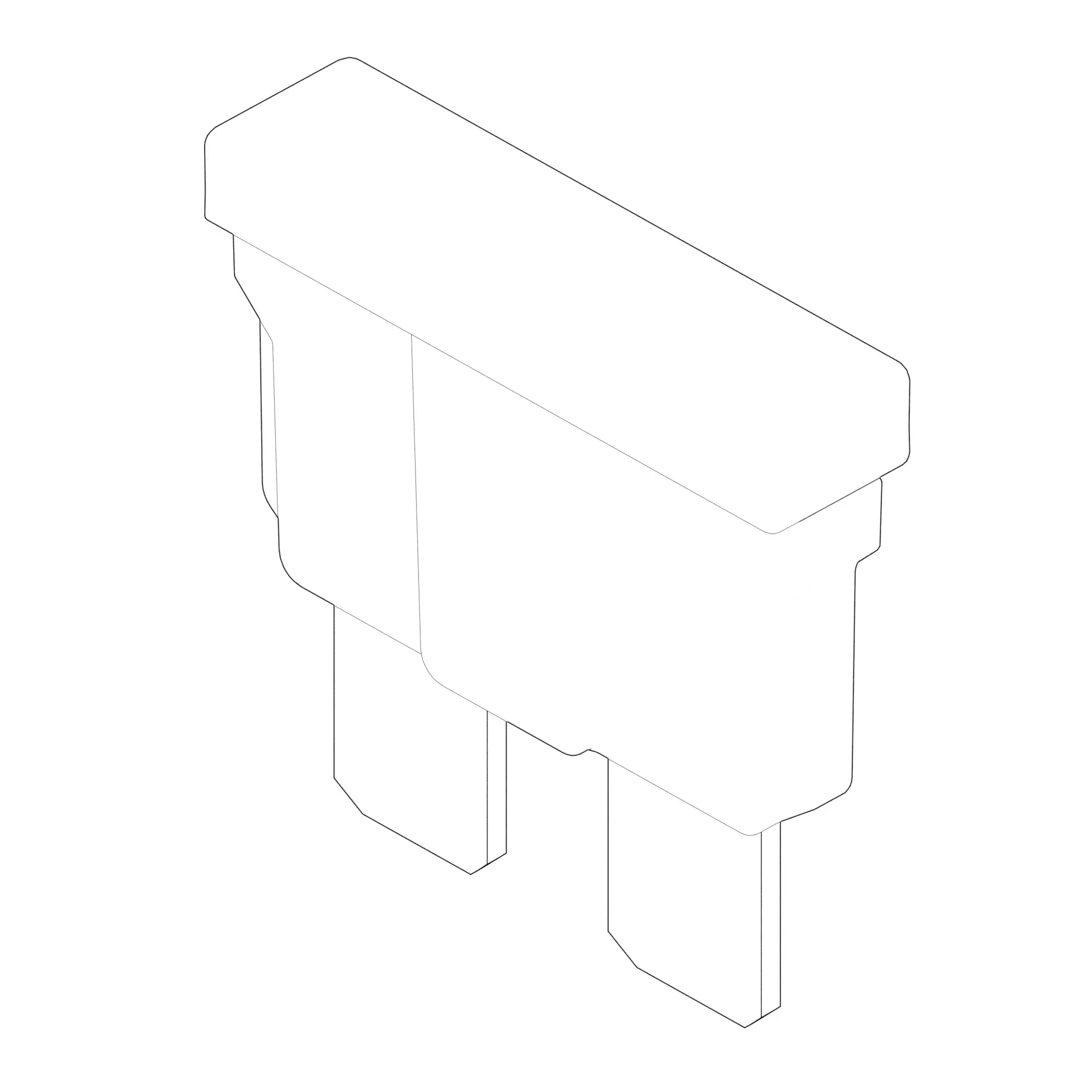 John Deere Orange Fuse, 40 Amperes - HXE166590