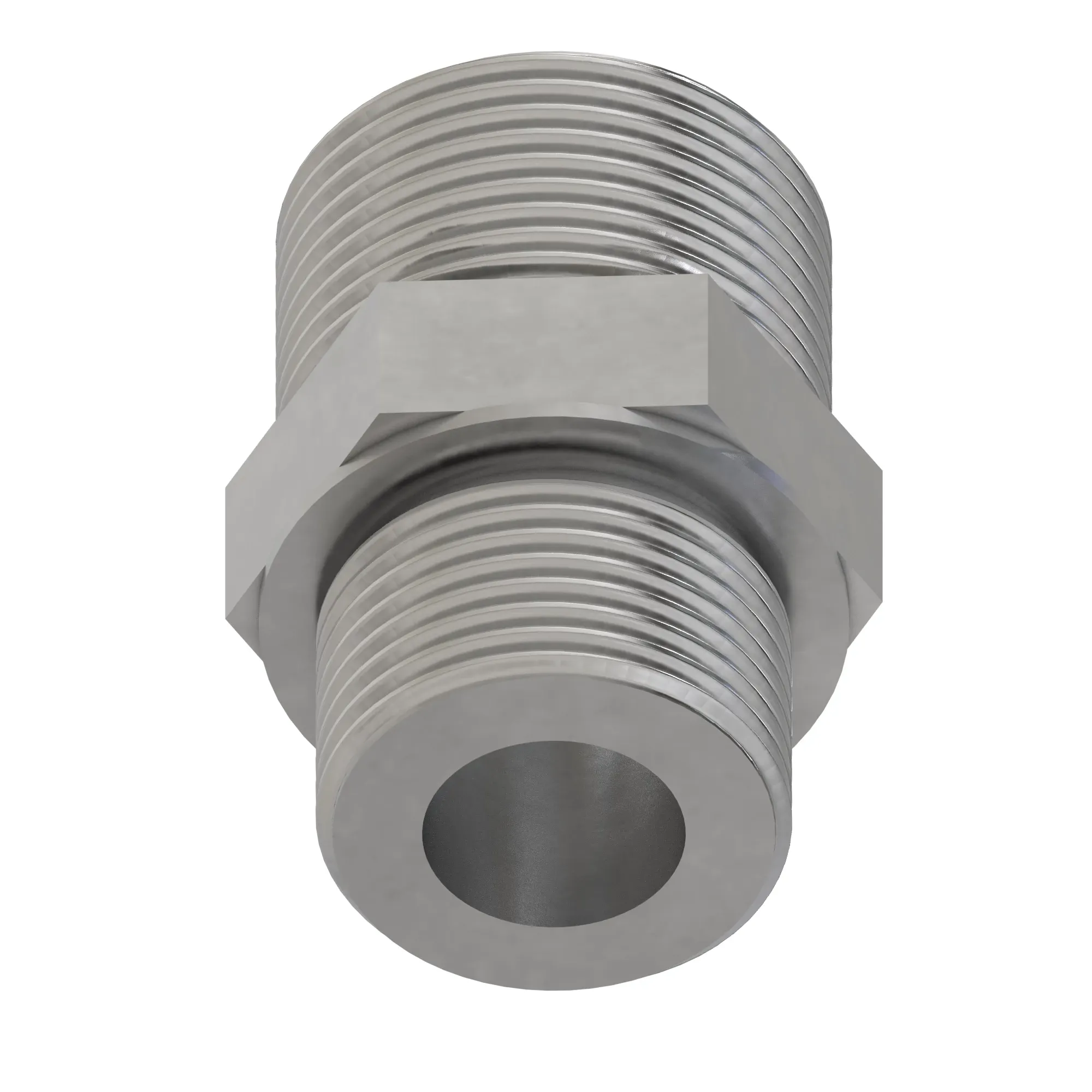 THREADED NIPPLE 1" ORFS 1/2" BSPF