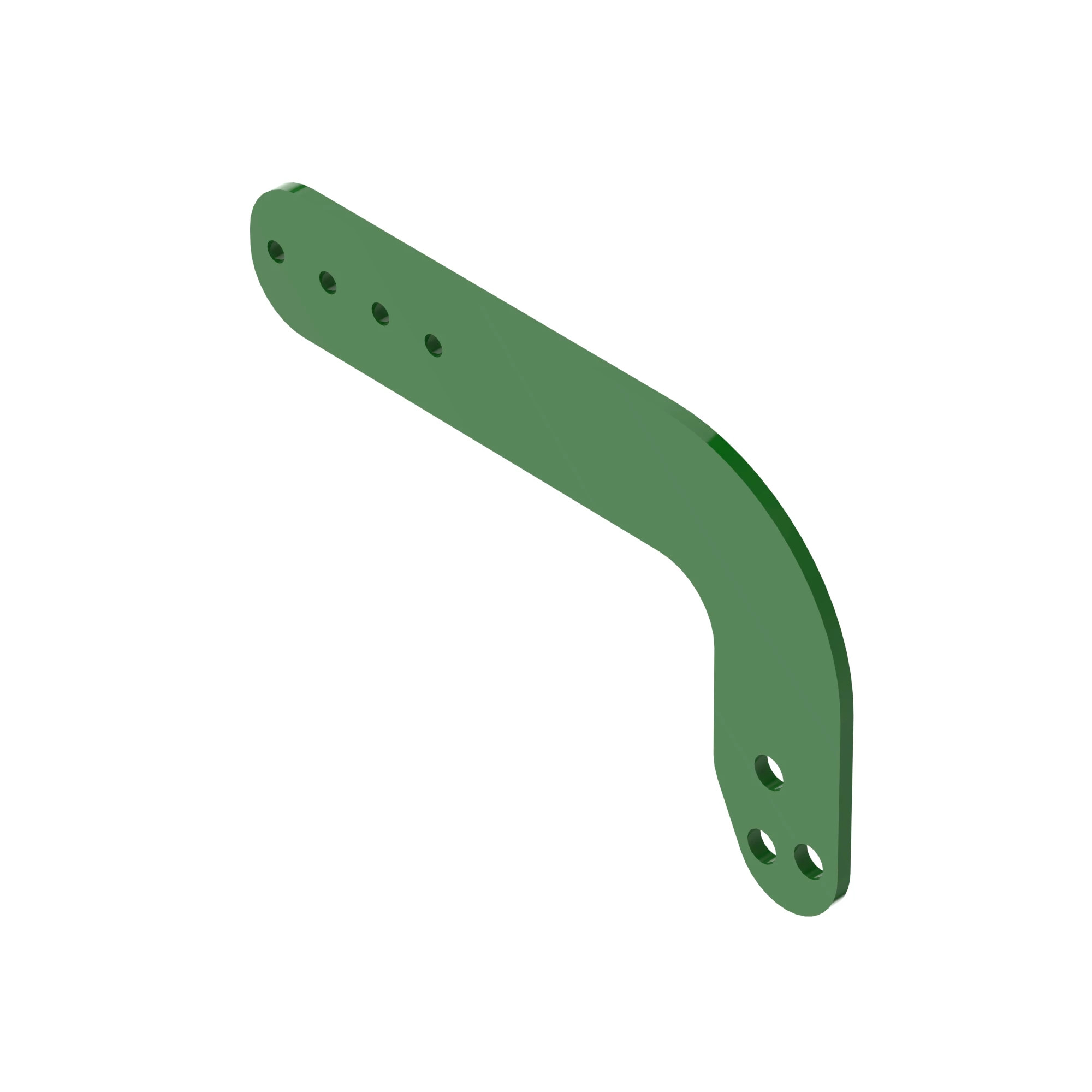 John Deere Tire Scraper Offset Bracket, Right Side - A77577