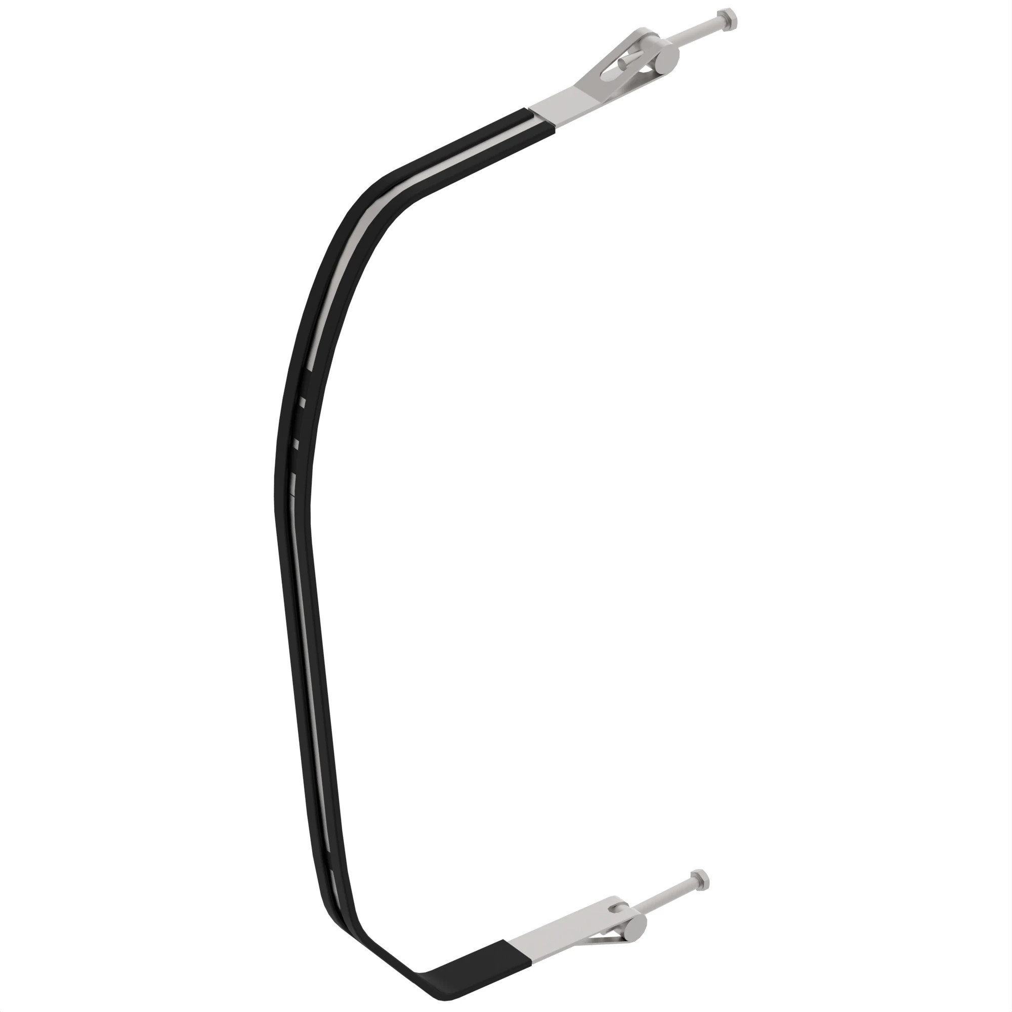 STRAP, RIBBON  WITH RUBBER INSERT