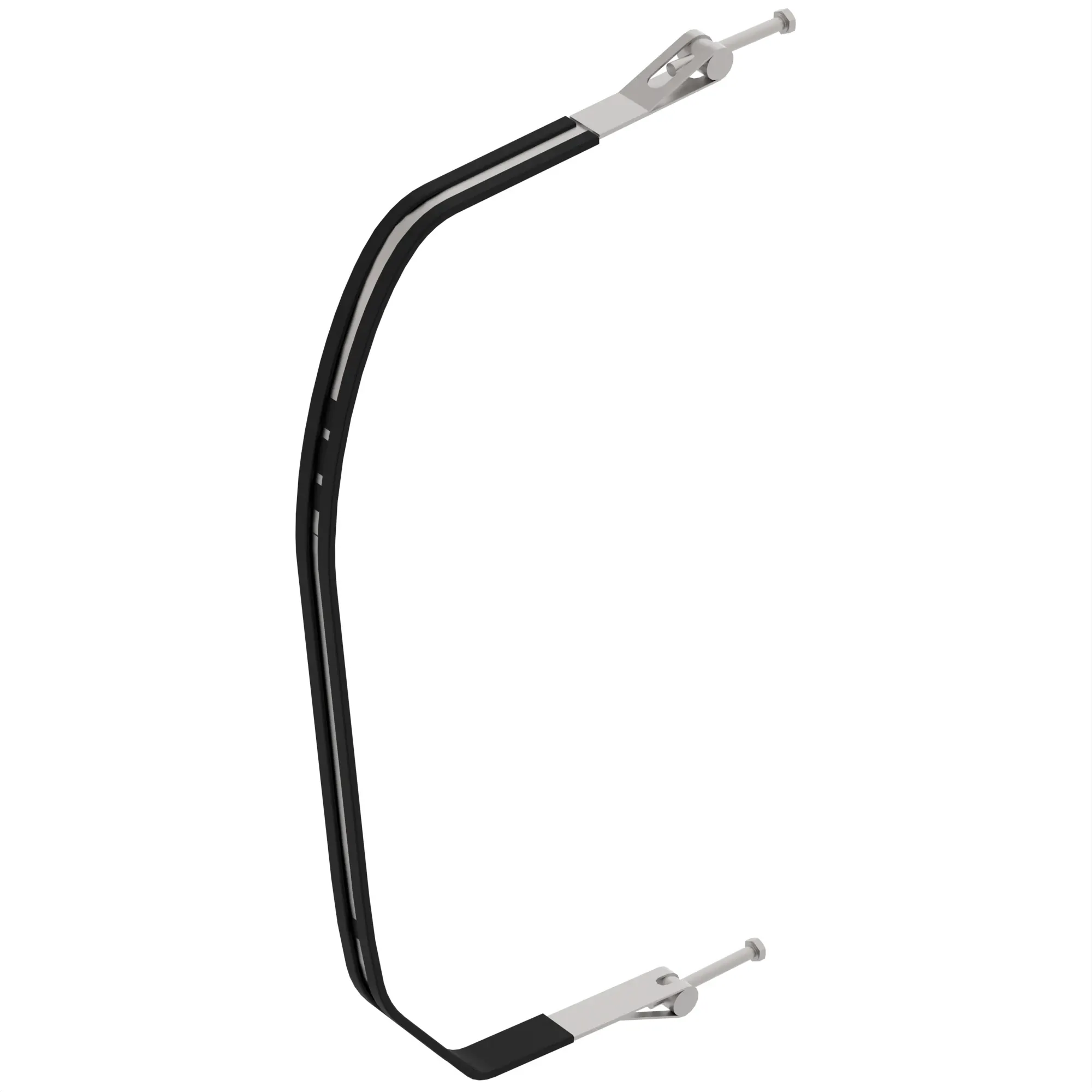 STRAP, RIBBON  WITH RUBBER INSERT