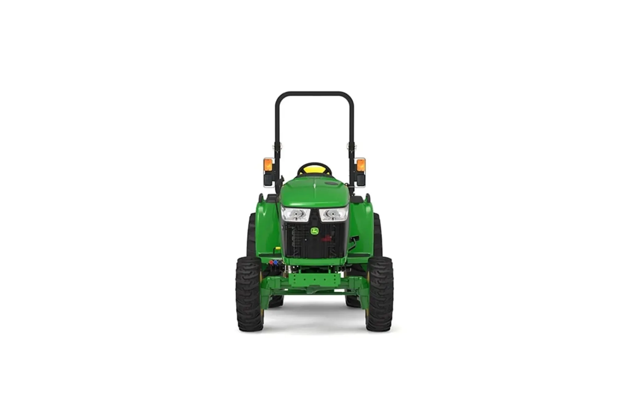 Studio image with a front view of 3046R Compact Tractor