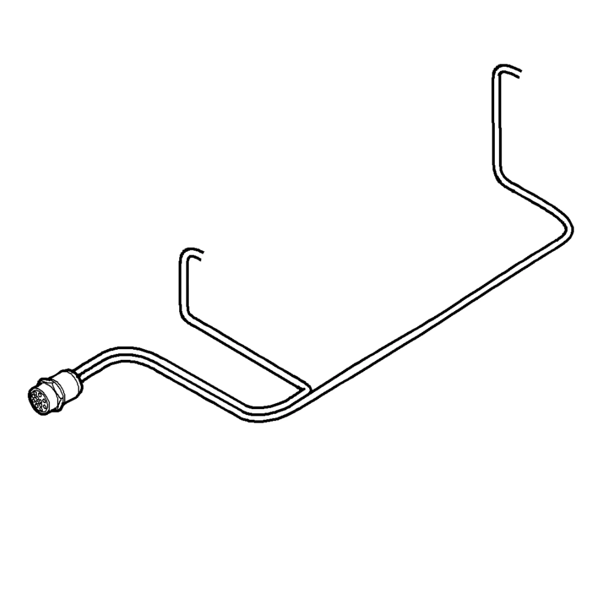 John Deere Electrically Adjustable Precleaner Wiring Harness - AXE13179