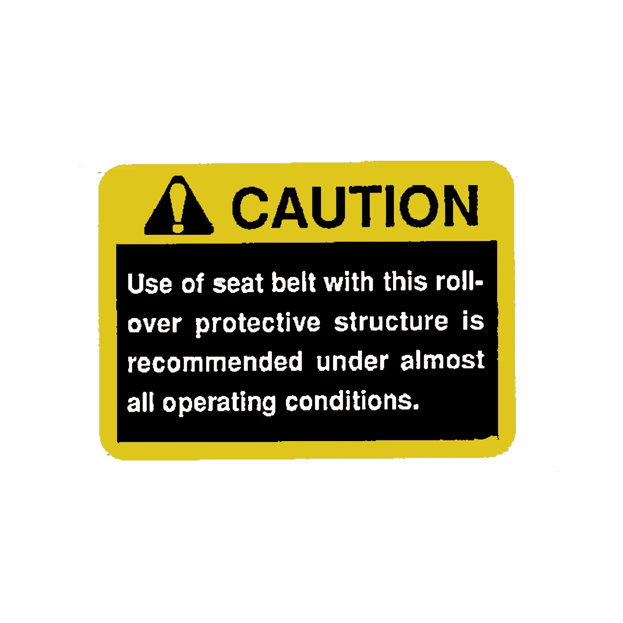 John Deere Safety Sign - T43705