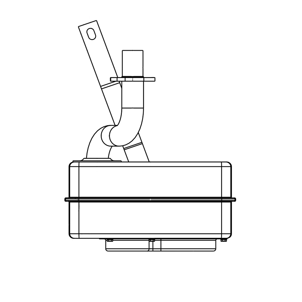 Muffler, 15/16 HP (Str) Kohler#