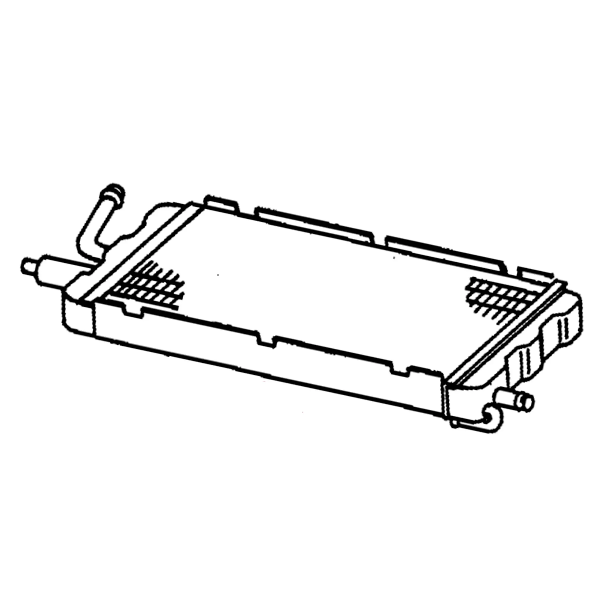 John Deere Hydraulic Oil Cooler - AR44284