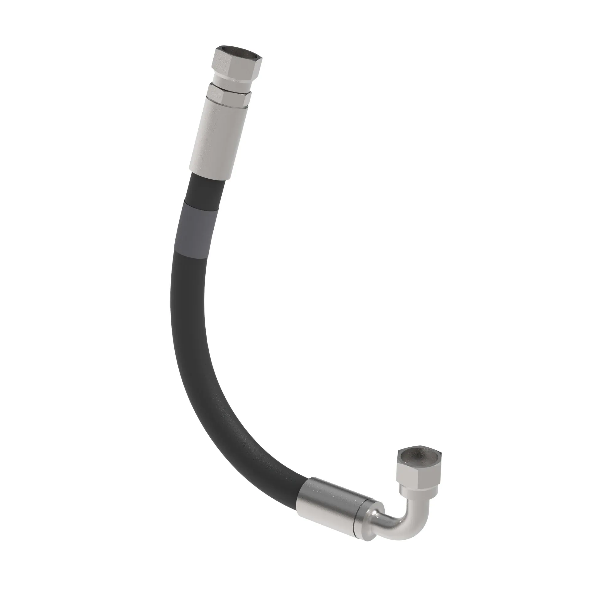 John Deere Cab Suspension Supply Hydraulic Hose - RE588132