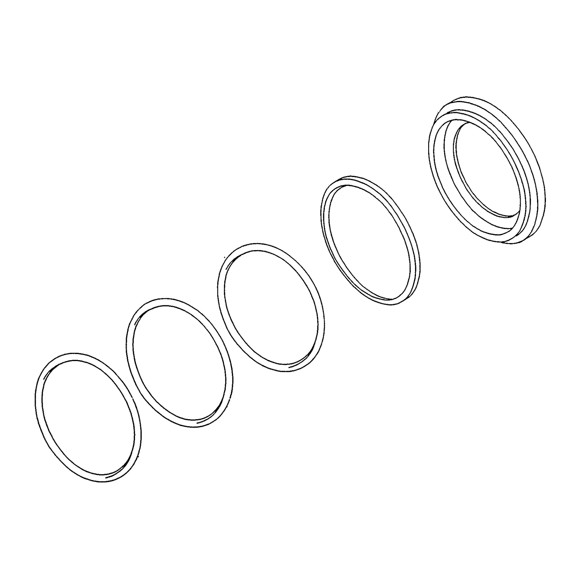 John Deere Piston Seal - AN205498