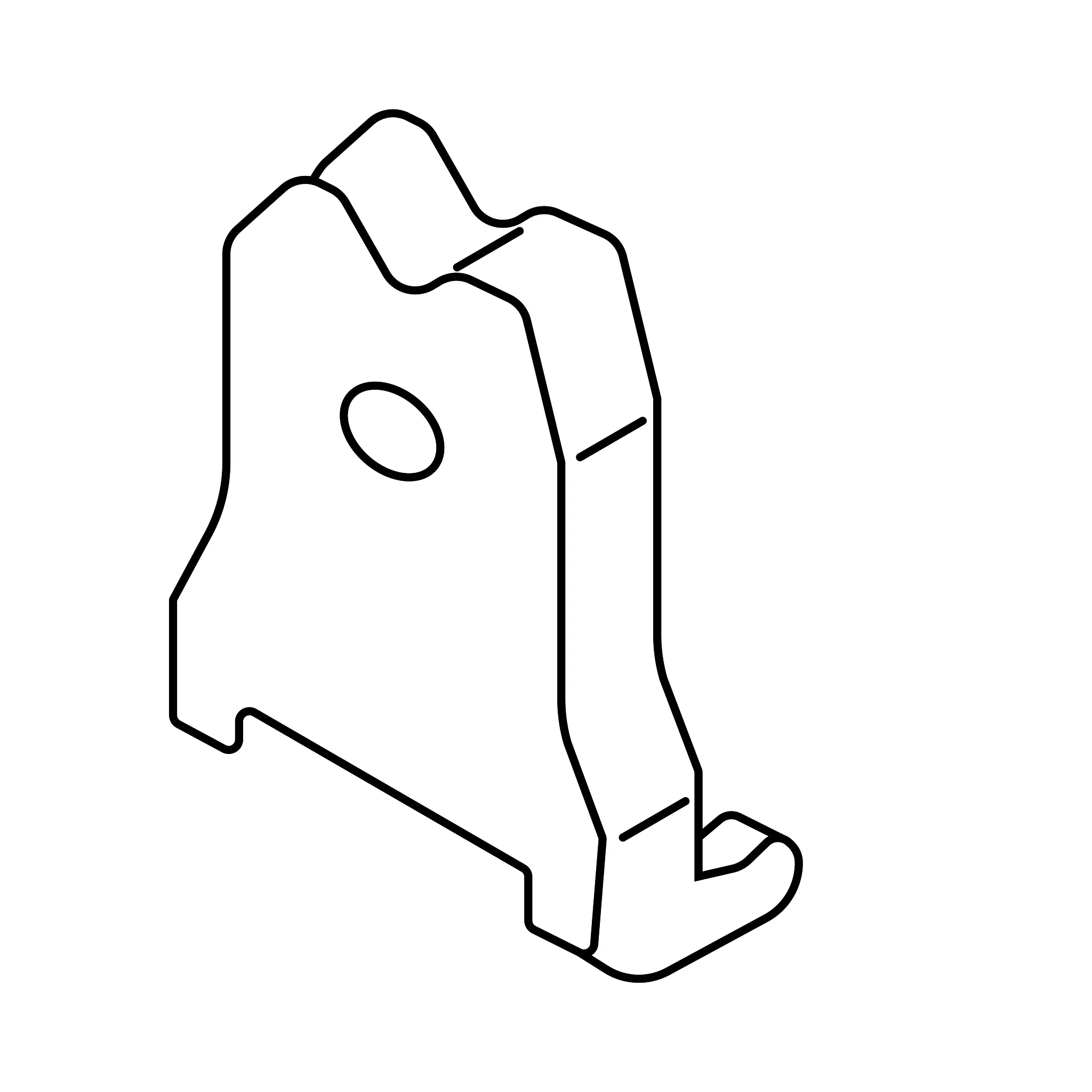 John Deere Rear Opener Spacer - N236415