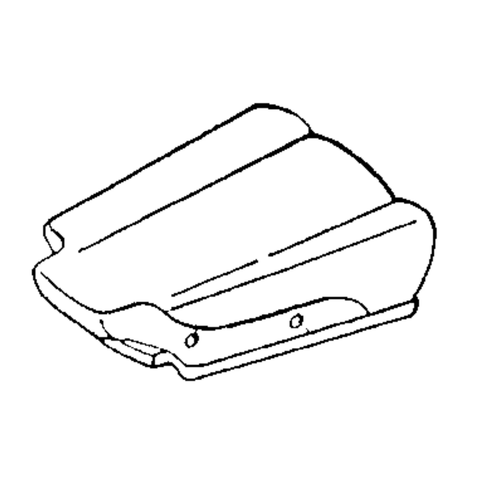 John Deere Seat Vinyl Cushion - AT141286