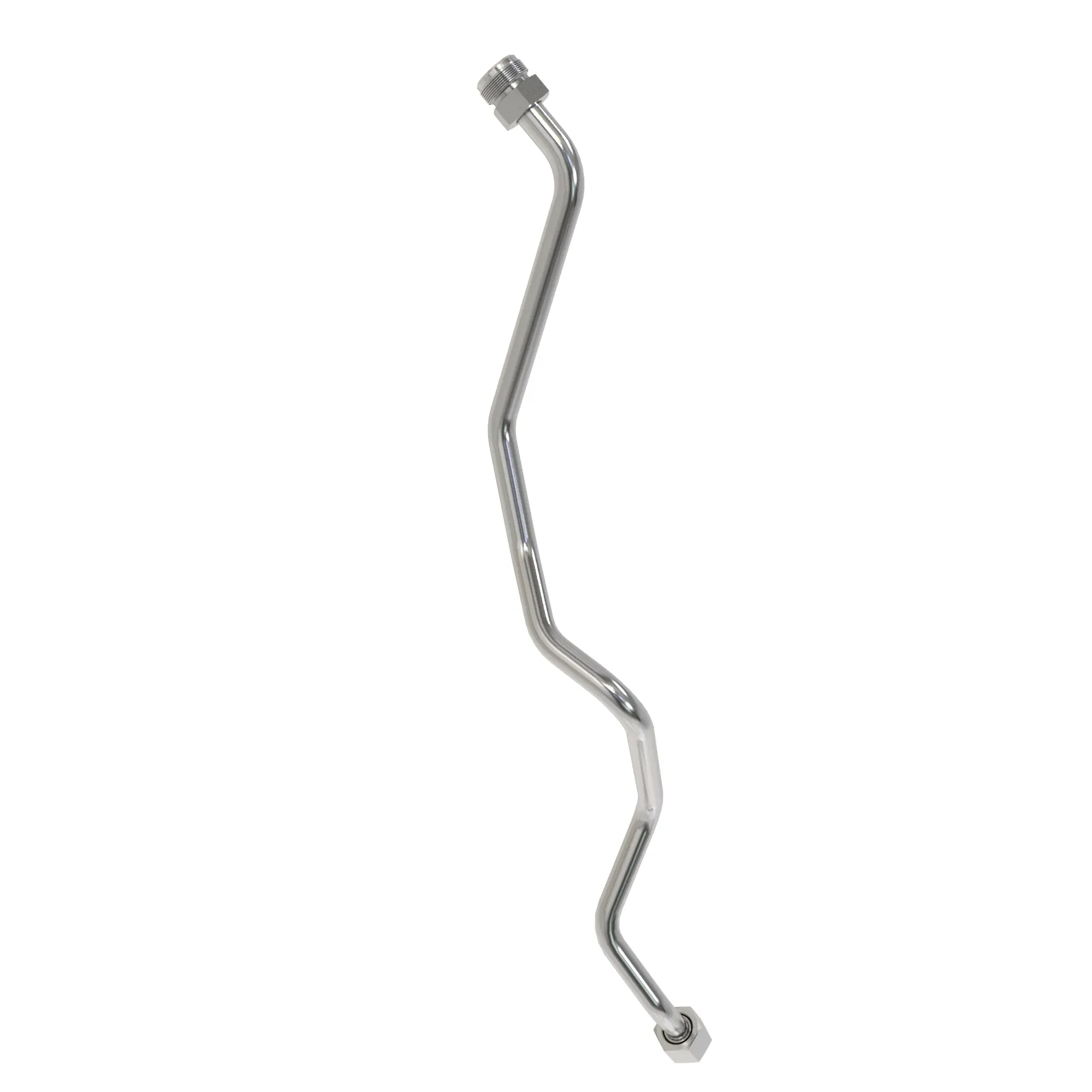 John Deere MFWD Steering RH Lower Oil Line - RE568130