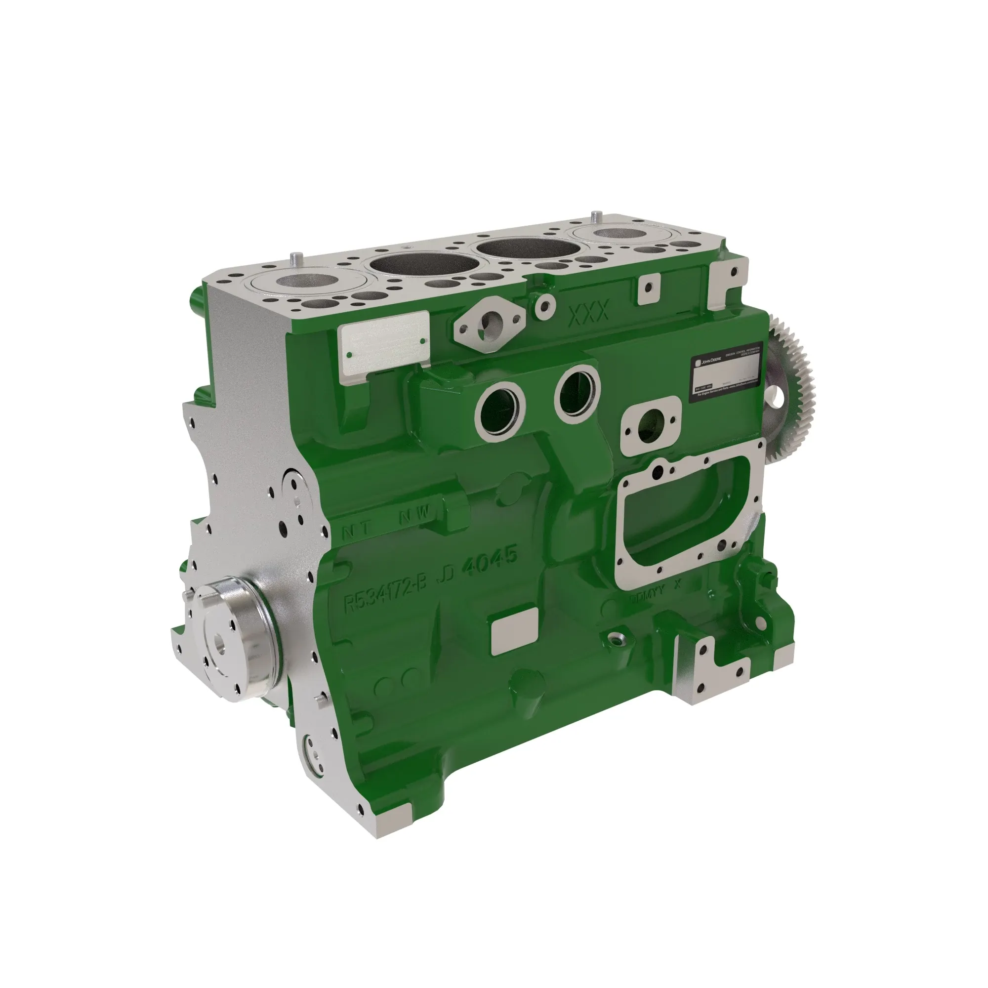John Deere Short Block Assembly - RE520031