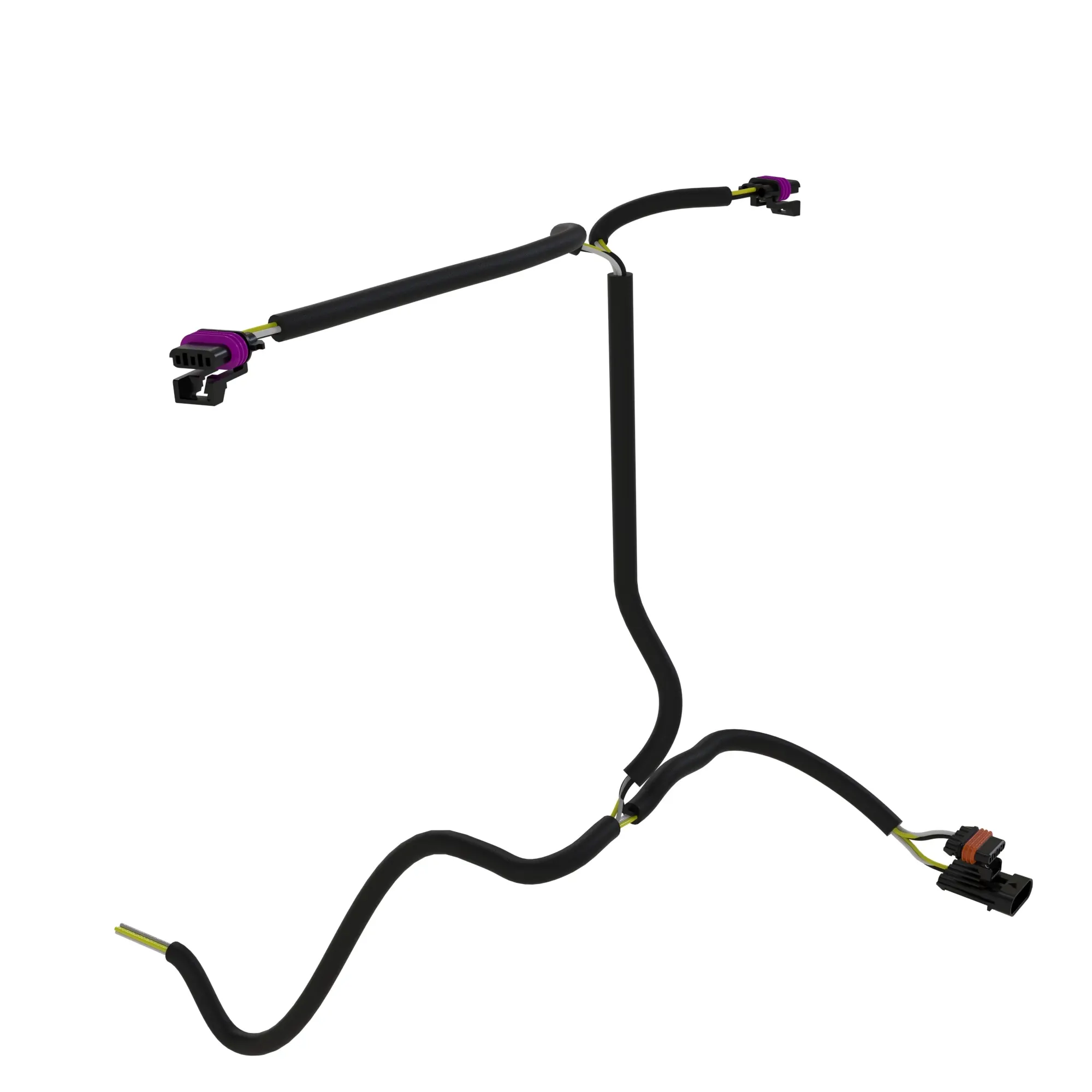 John Deere Auxiliary Headlamp Wiring Harness - RE255850
