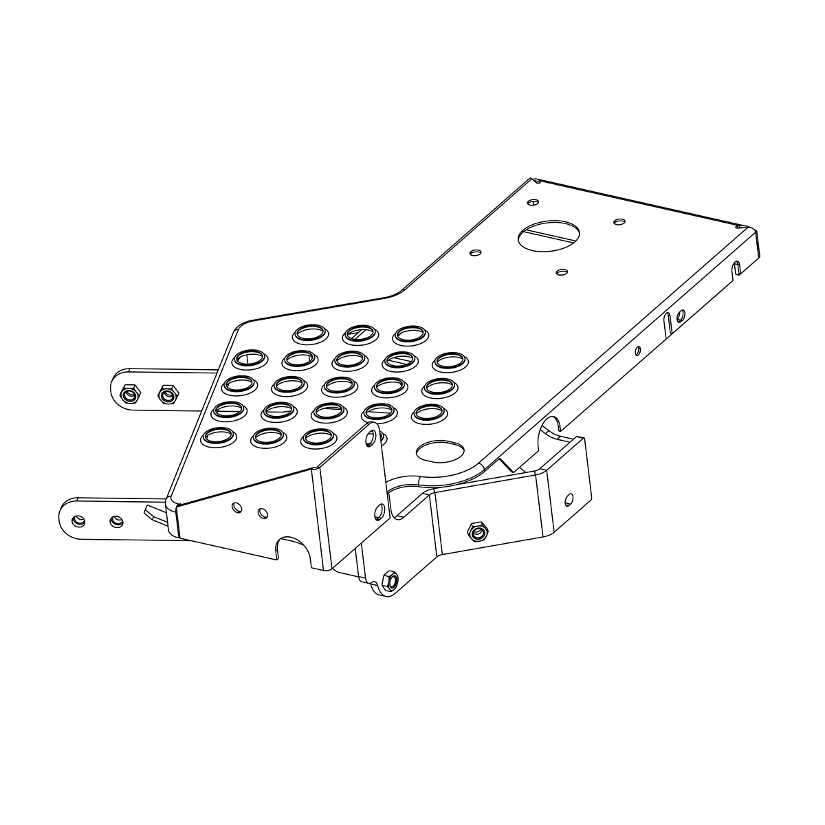 Footrest, Assembly, RH Pa