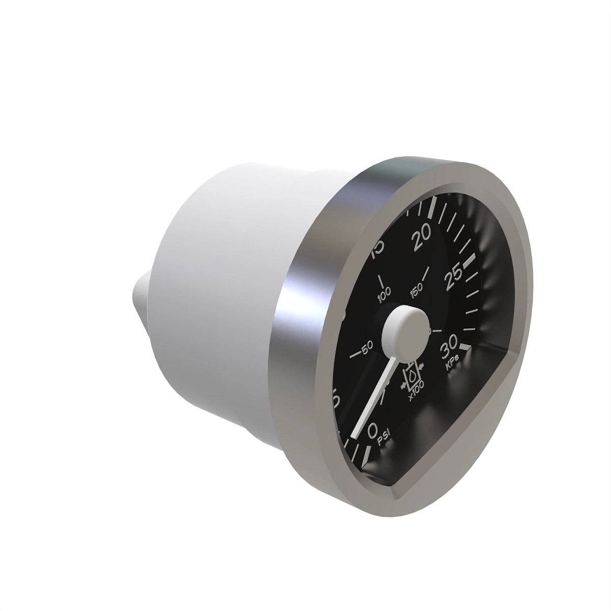 Gauge-Pressure 0-3000PSI Can