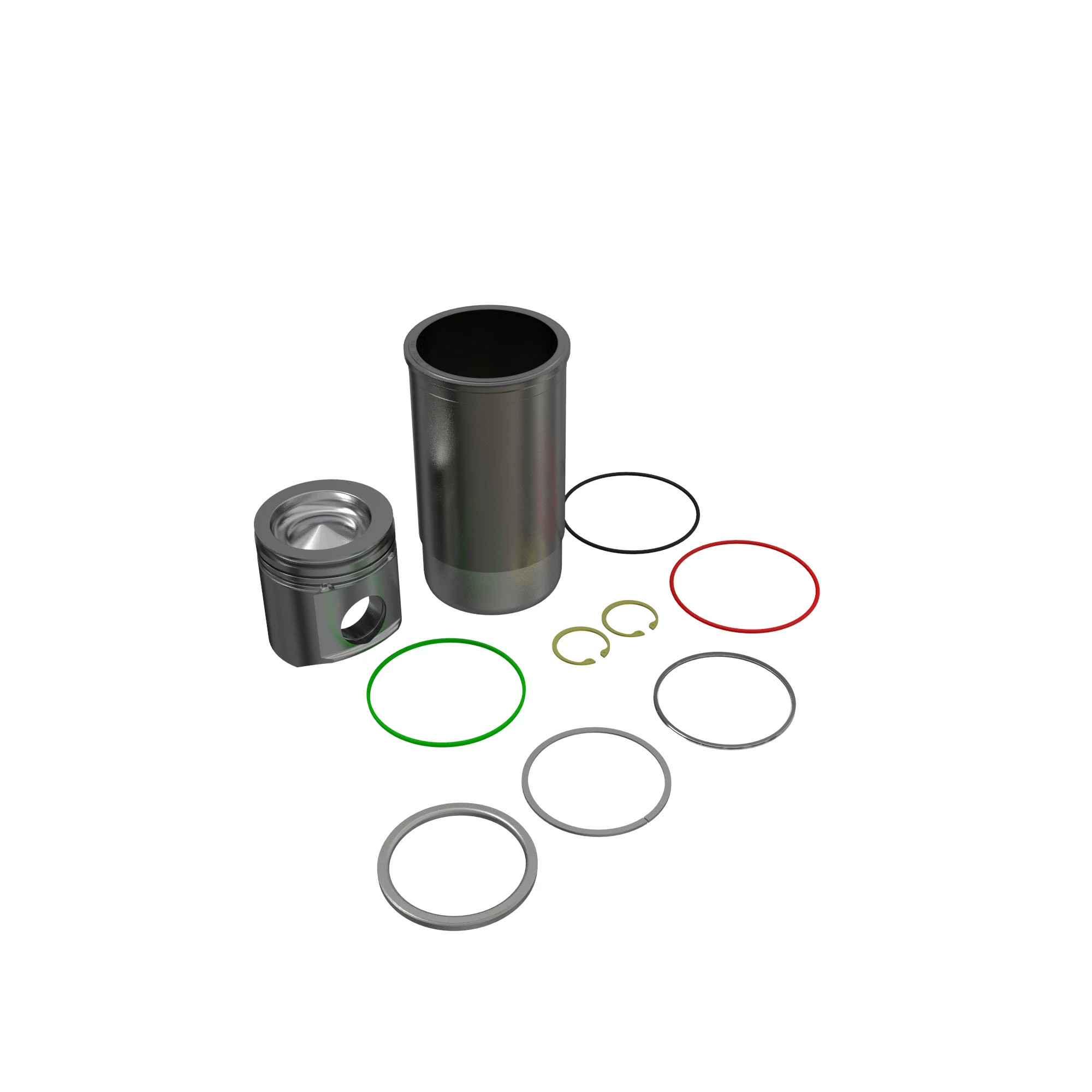 John Deere Piston-Liner Kit - DZ123008
