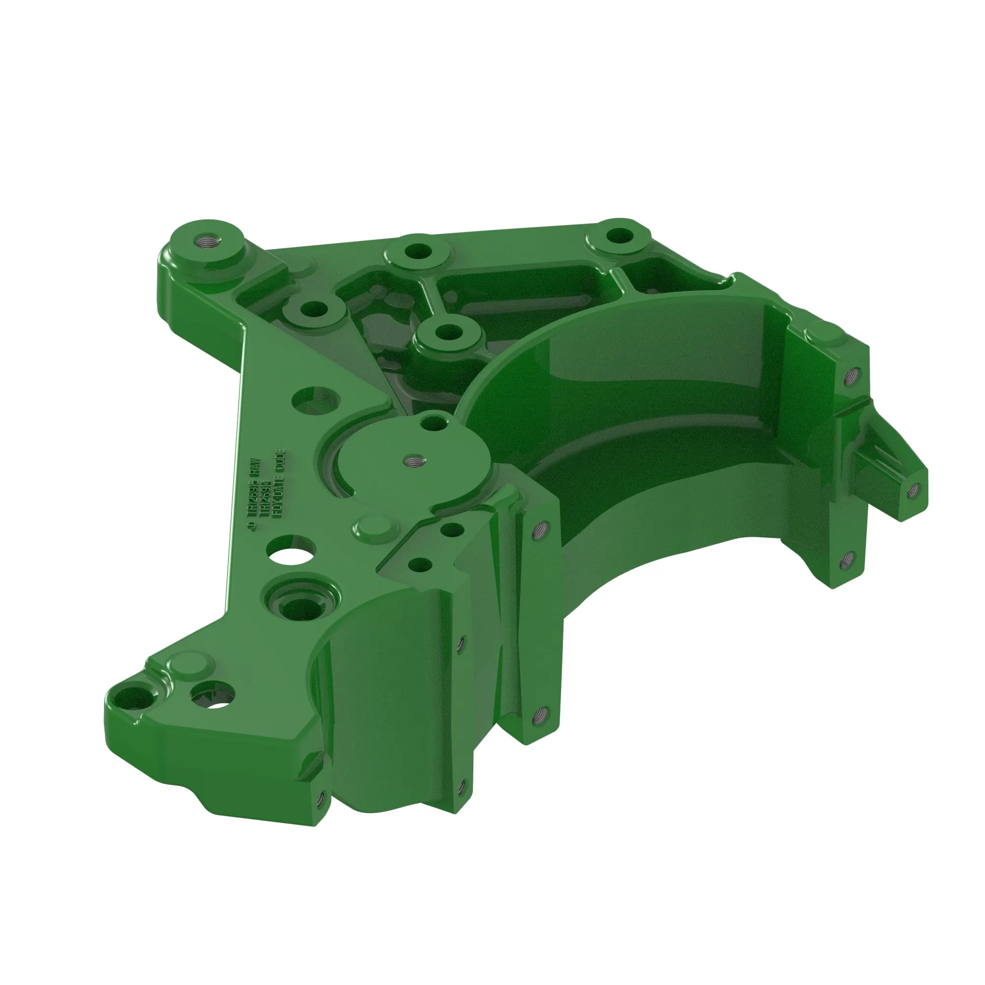 BRACKET, AUX DRIVE, 15L, MACHINED