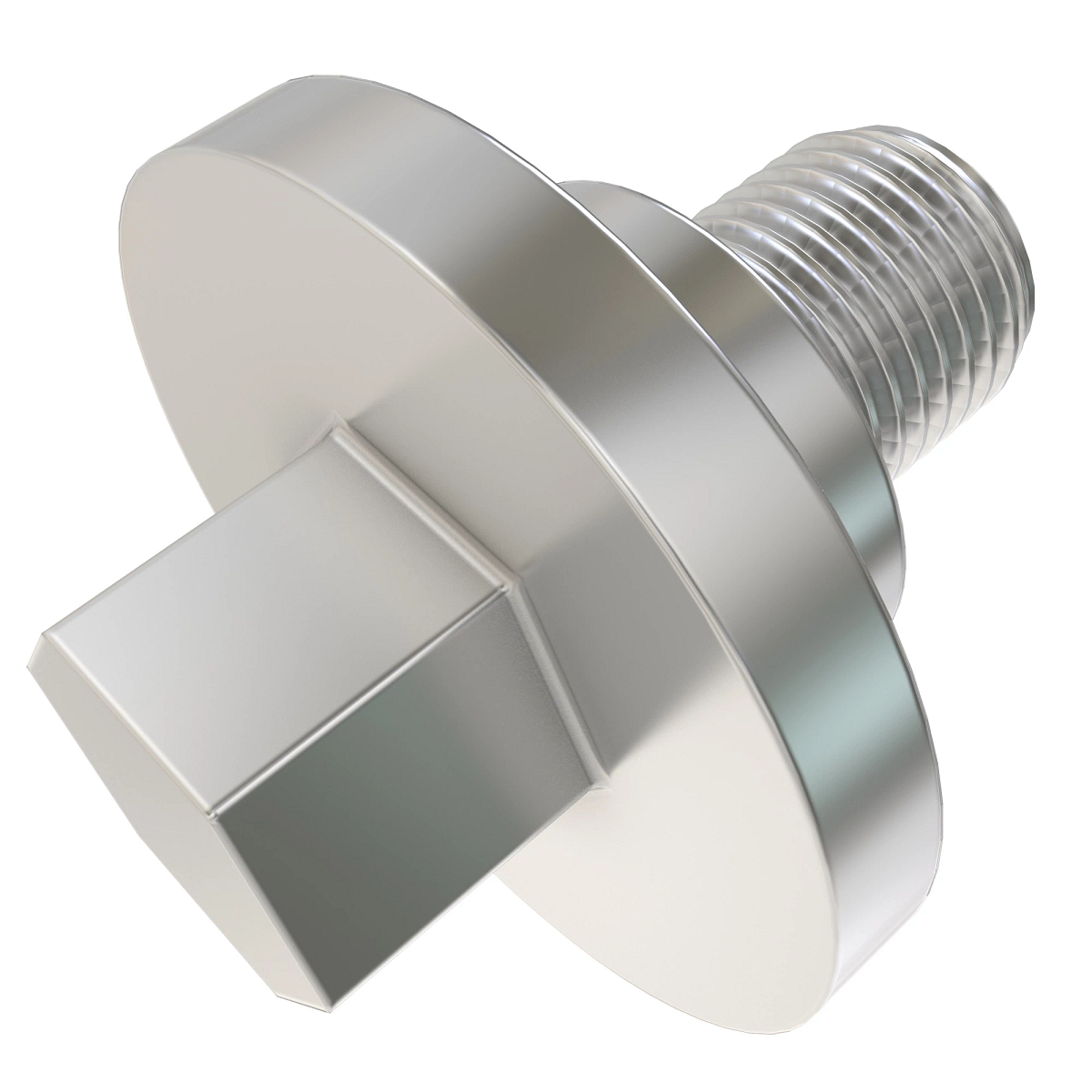 John Deere Hexagonal Flanged Head Self-Locking Screw, M12 X 23 - H214957