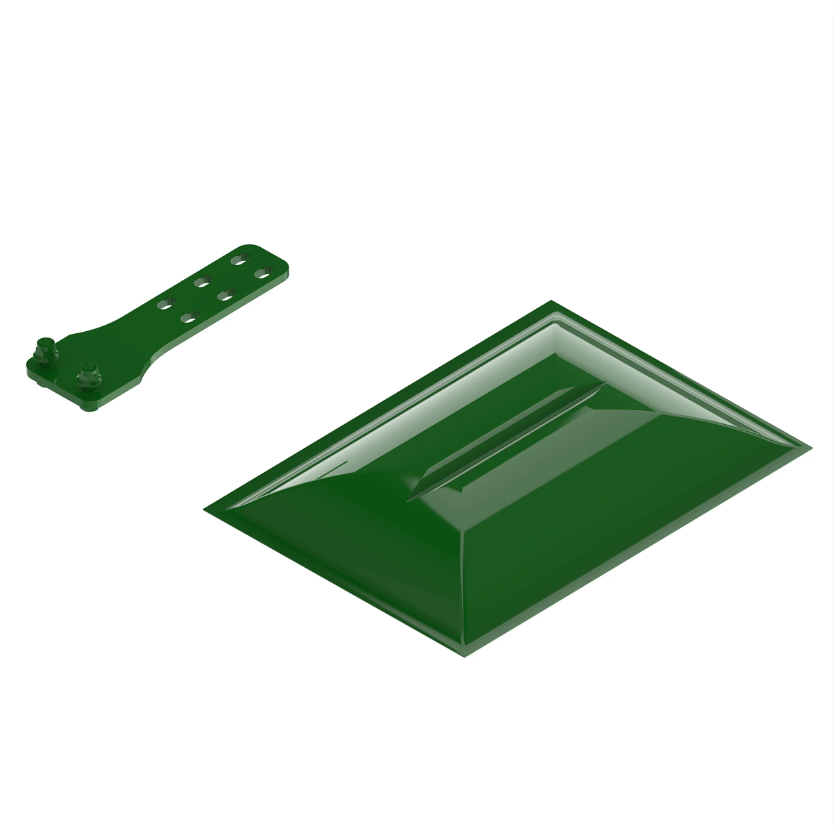 John Deere Multi-Coupler Adjustable Bracket Attachment - BW16563