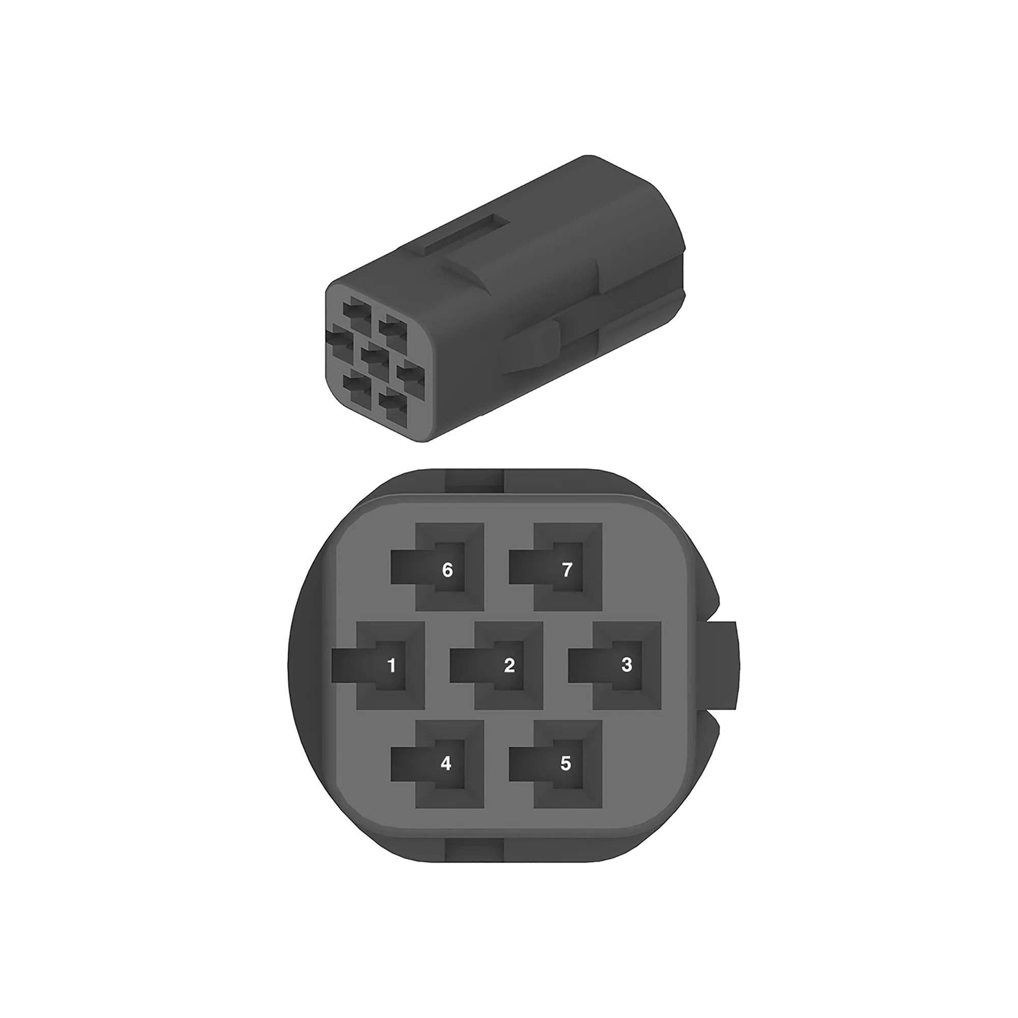 John Deere Elec. Connector Housing - 57M16926