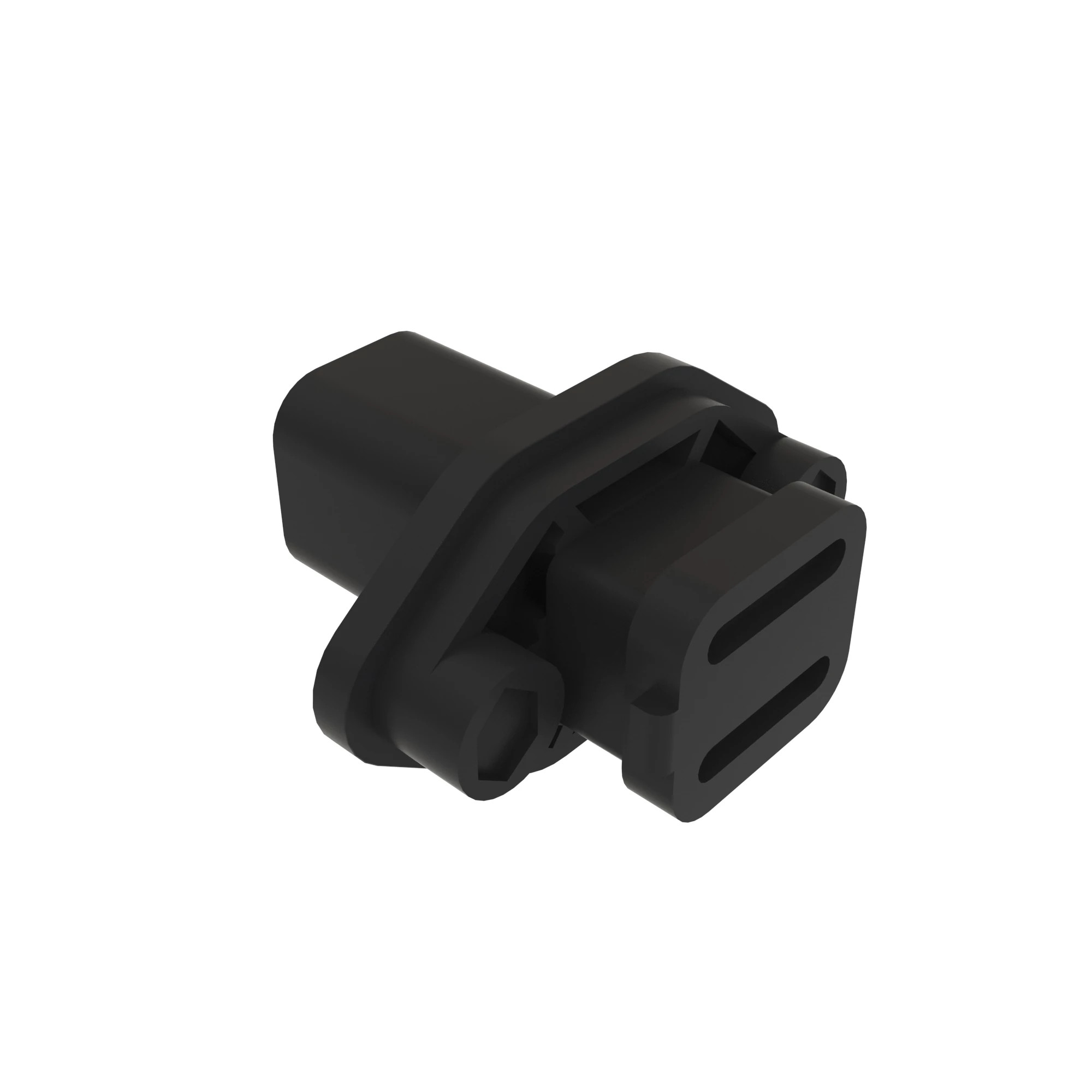 CONN DEUTSCH DT 6W FS BLK PLSTC