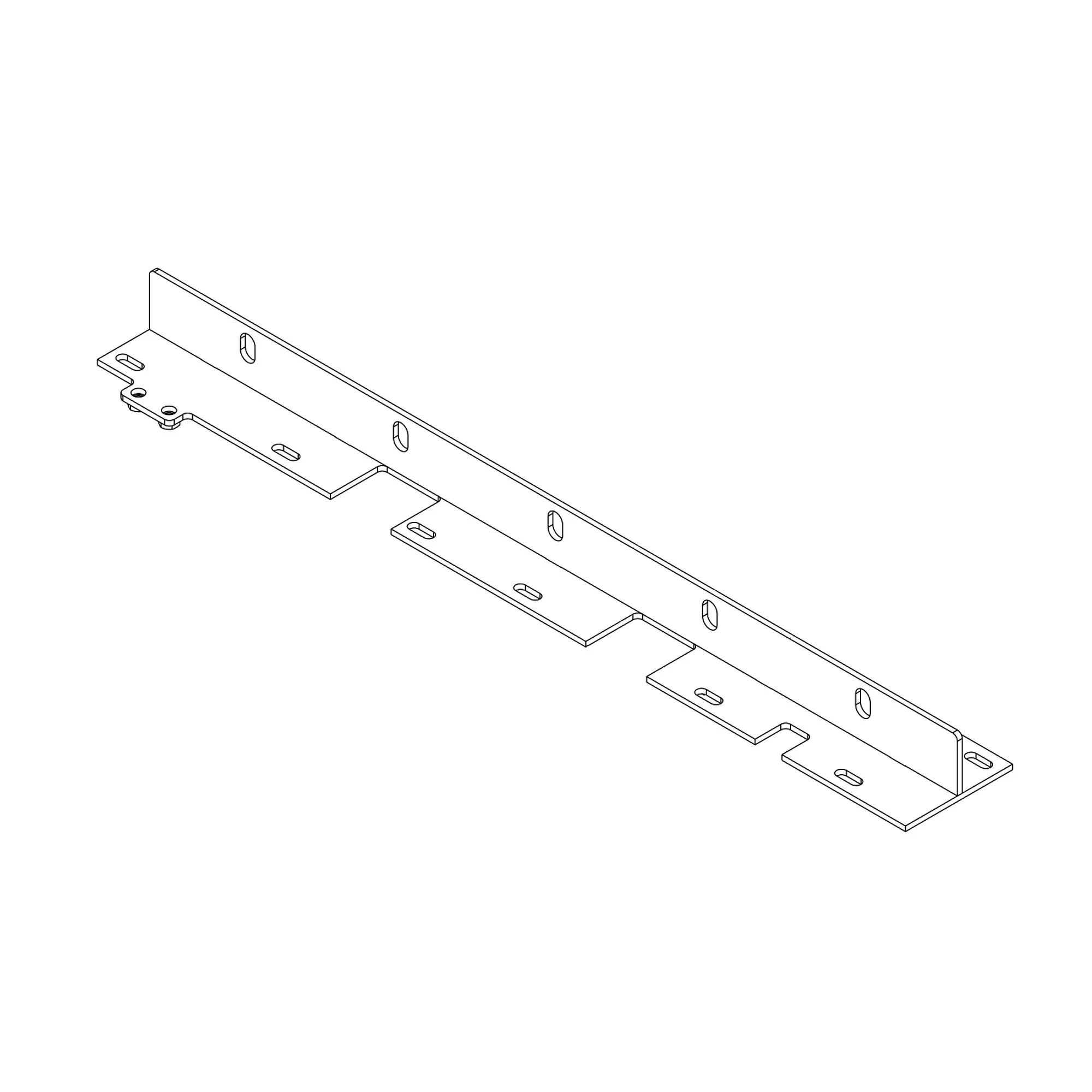 John Deere Upper Cooler Weldment Bracket - AT448207