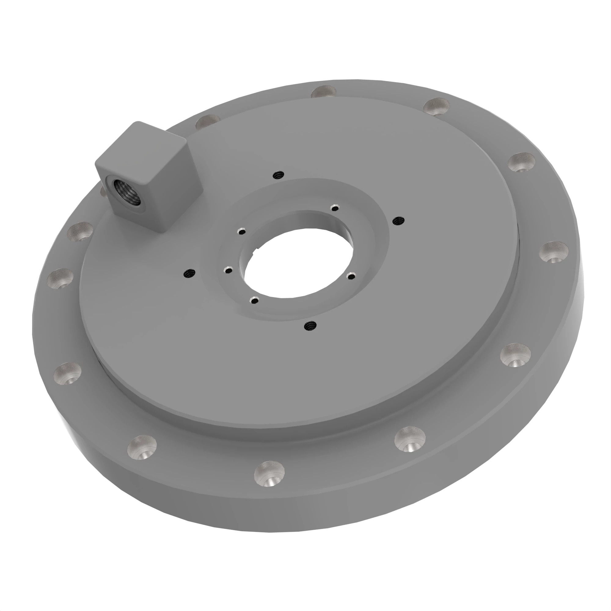 FLANGE, BOTTOM FLANGE CH9 BASE