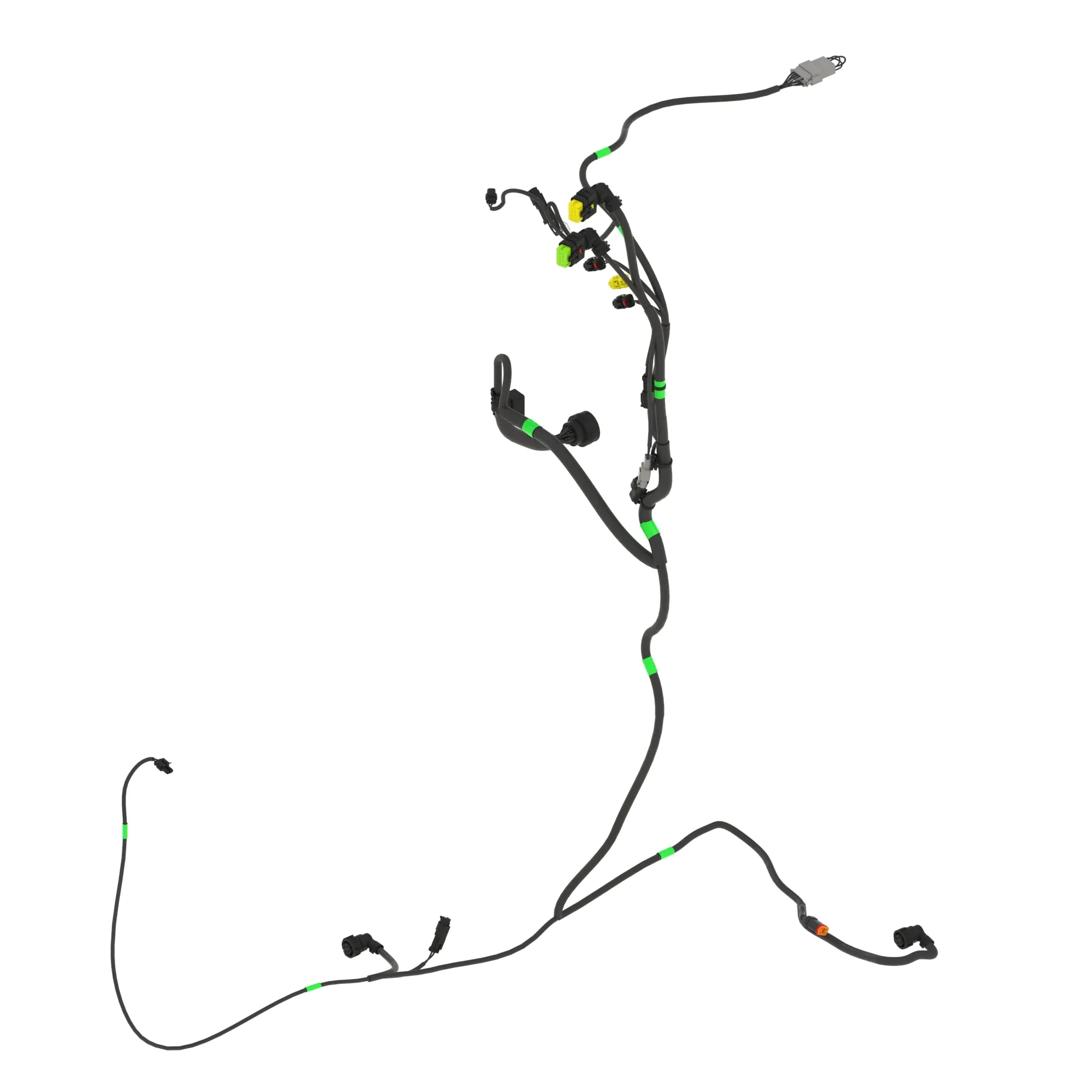 John Deere Rear Frame Wiring Harness - AT545487