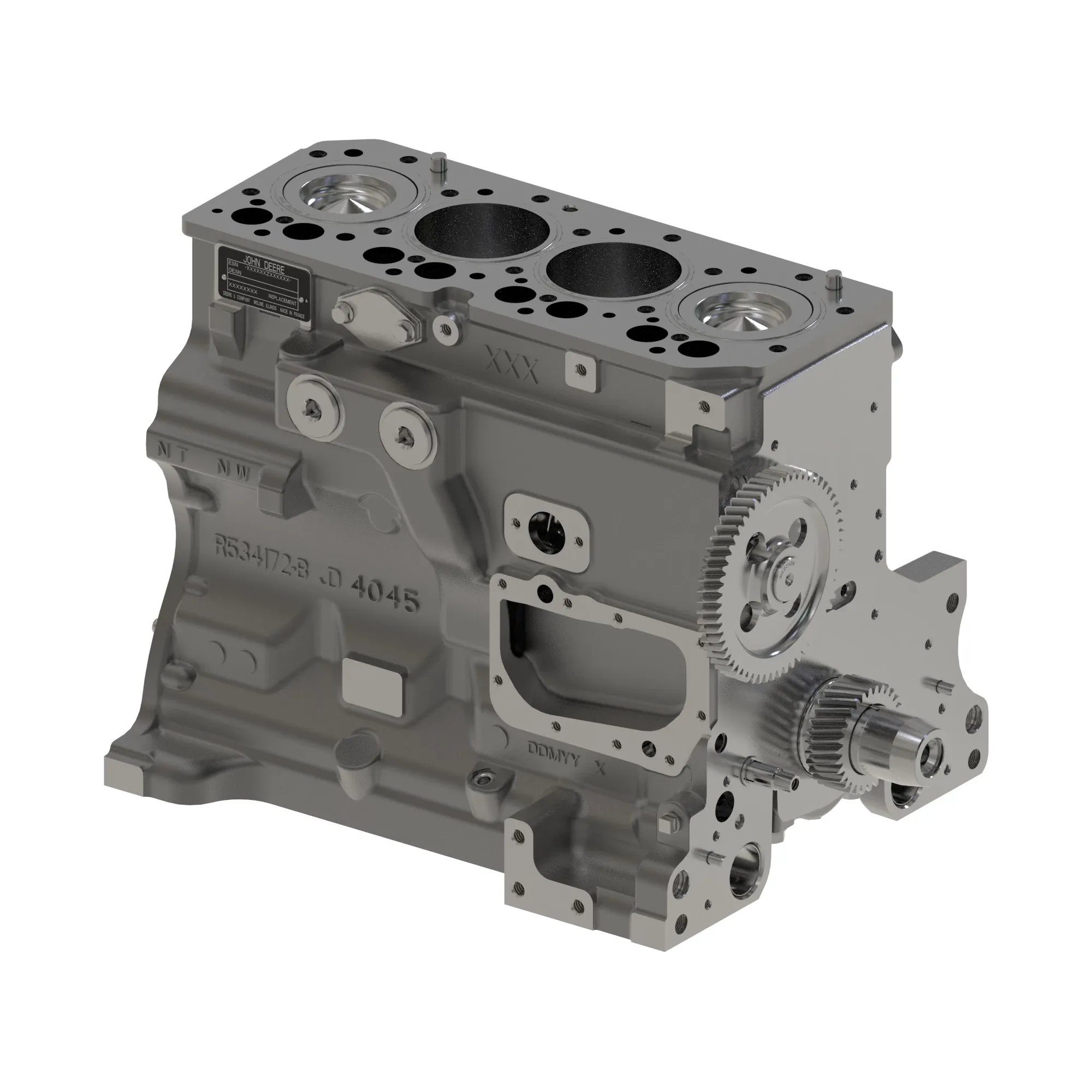 John Deere Short Block Assembly - DZ123019