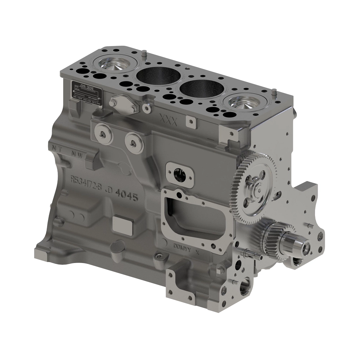 Short Block Assembly, 4045 Ptm Stru