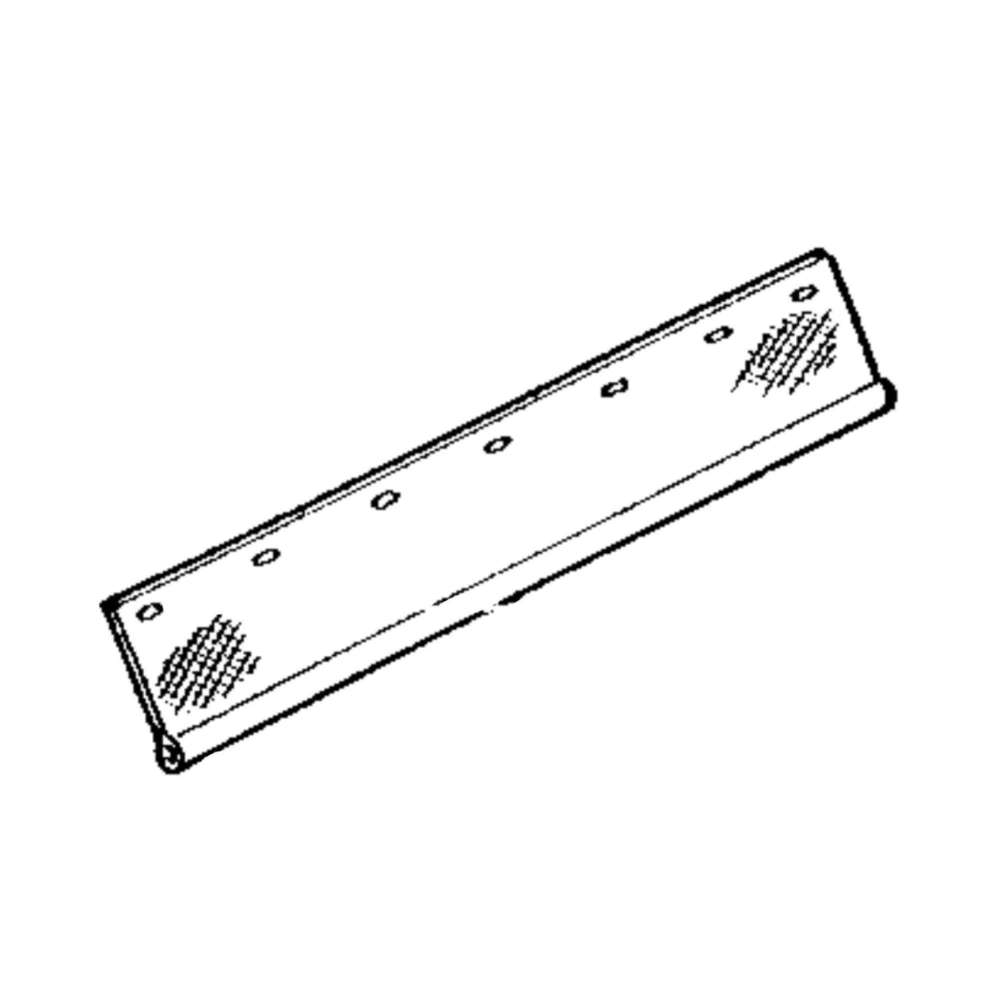 John Deere Rear Cover Windrow Deflector Limit Curtain - AFH202532