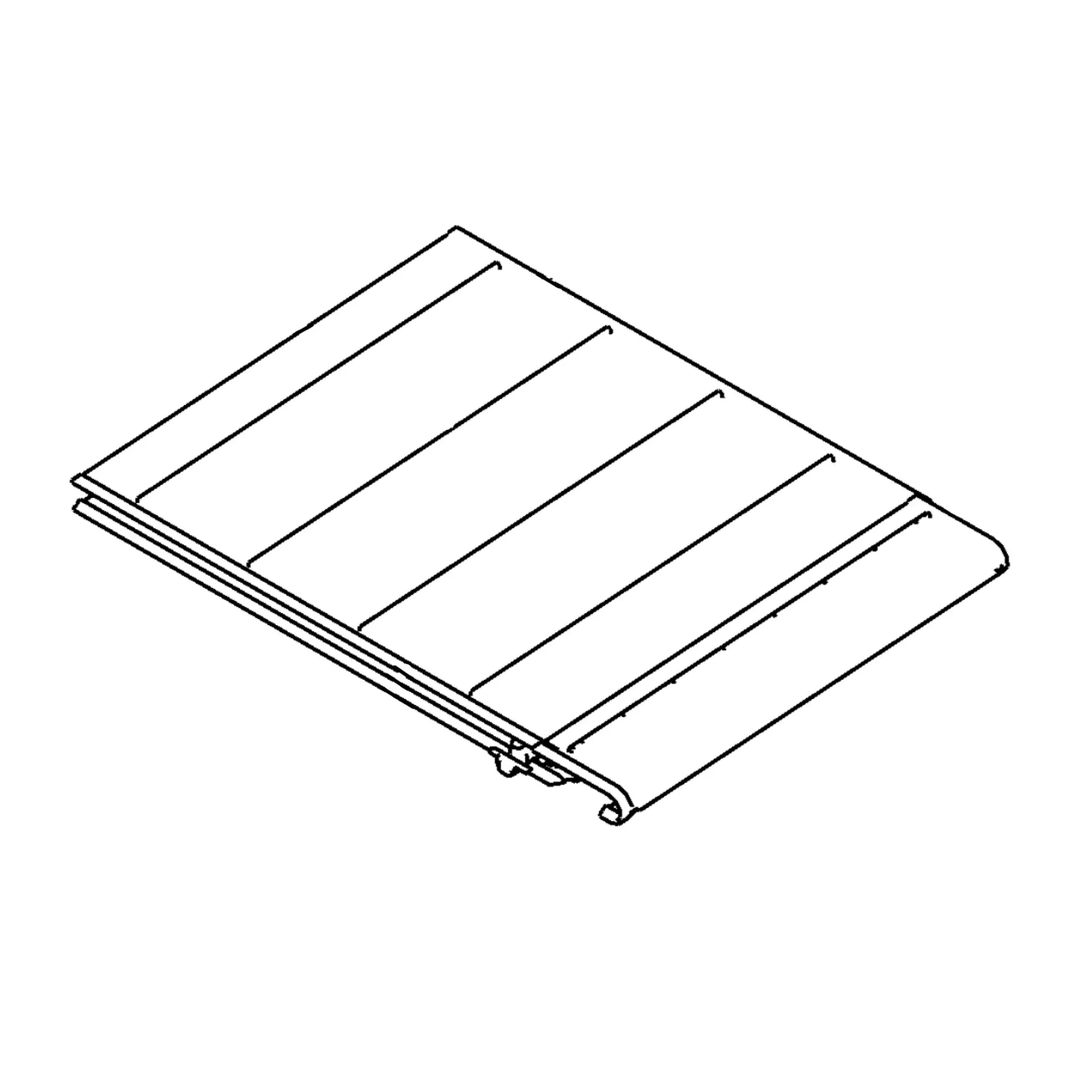 John Deere Draper Carrier Deck Flat Belt - AFH209068