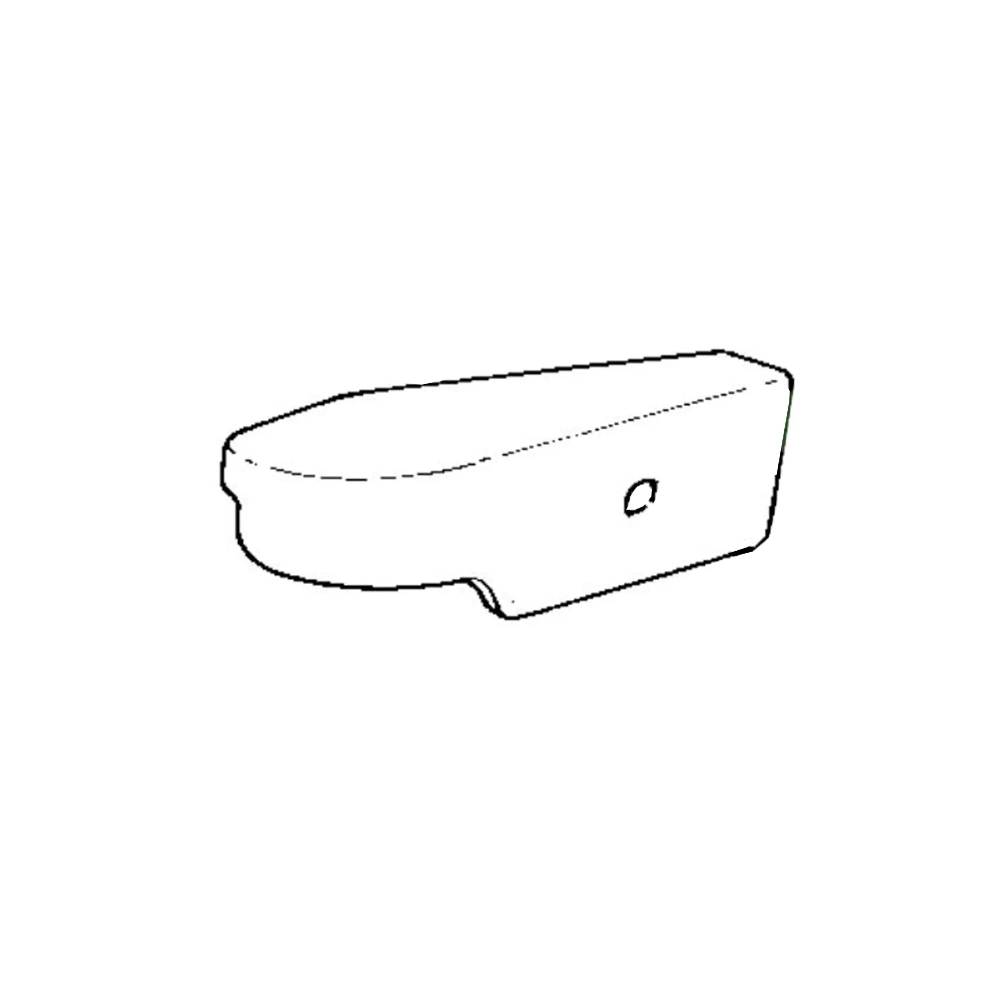 John Deere Left Side Armrest - R107823