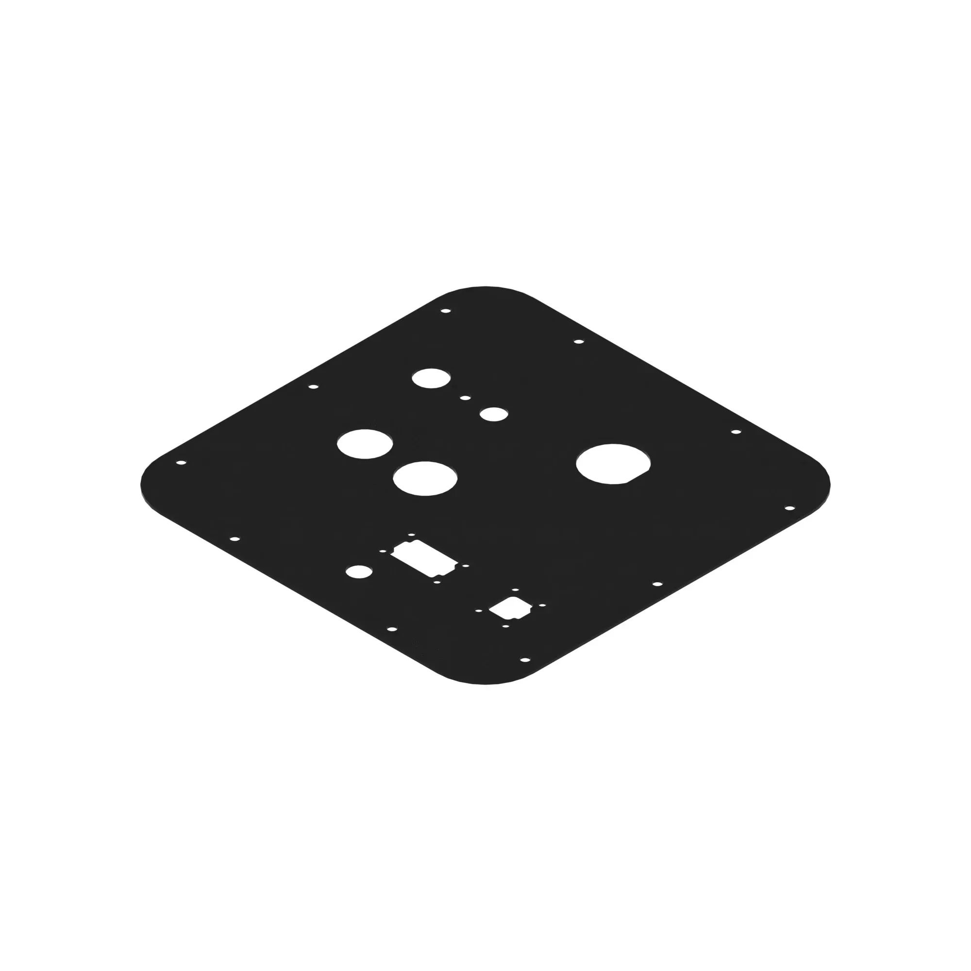 PLATE, DRAPER CAB WALL PLATE