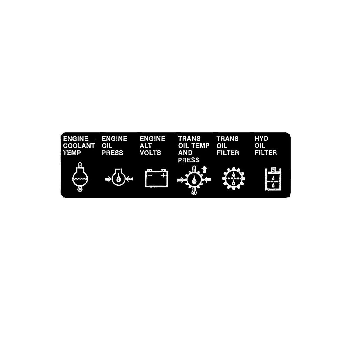 Label, Fault Lamps