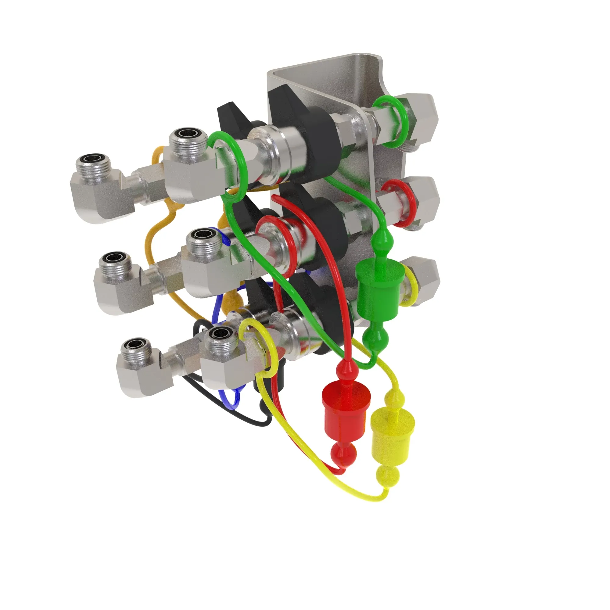 Hydraulics Mid Mount Couplers Package of Parts