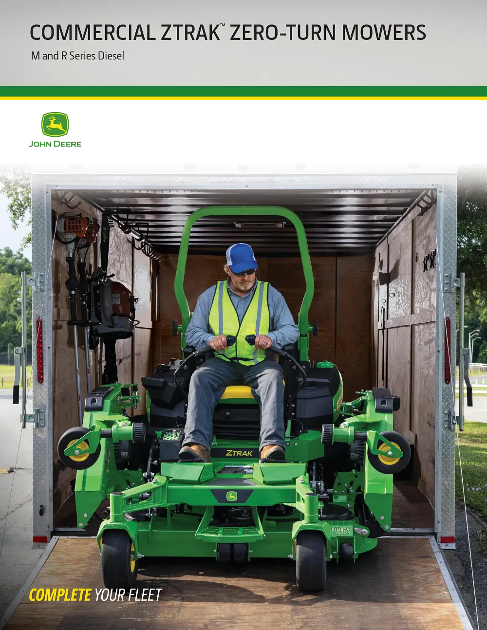 M and R Series Diesel Brochure cover